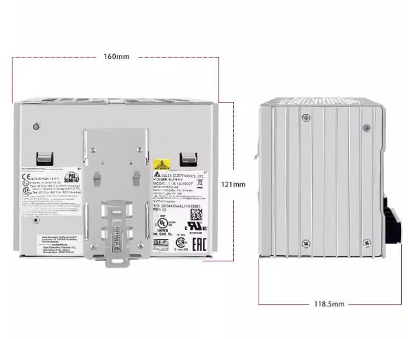 Delta Power Supply DRP024V480W1AA 24V/20A (480W) ,220V