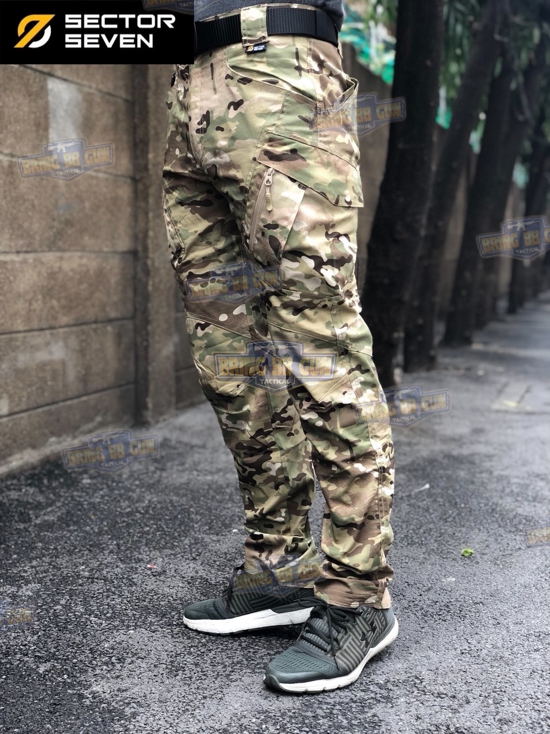 กางเกงขายาว Sector Seven รุ่น IX9C (ผ้าตาราง) (ผ้าบาง)