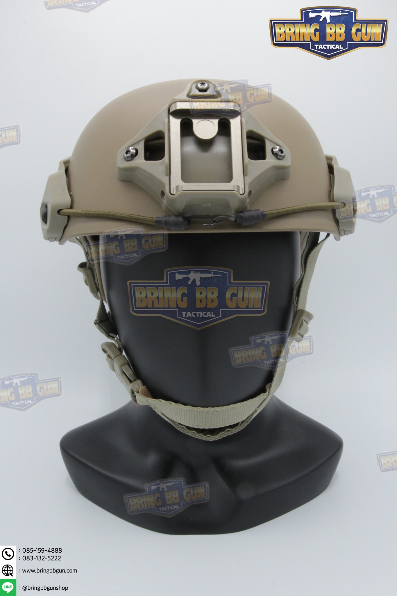 หมวก Fast ทรง MK ยี่ห้อ Emerson (หมวกฟาส) (MK Style Tactical Helmet) (MK Helmet)