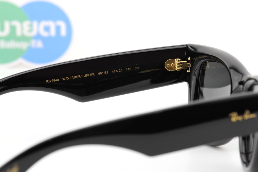 RayBan Wayfarer Puffer RB4940 601/87 Blacked Out collection by A$AP Rocky