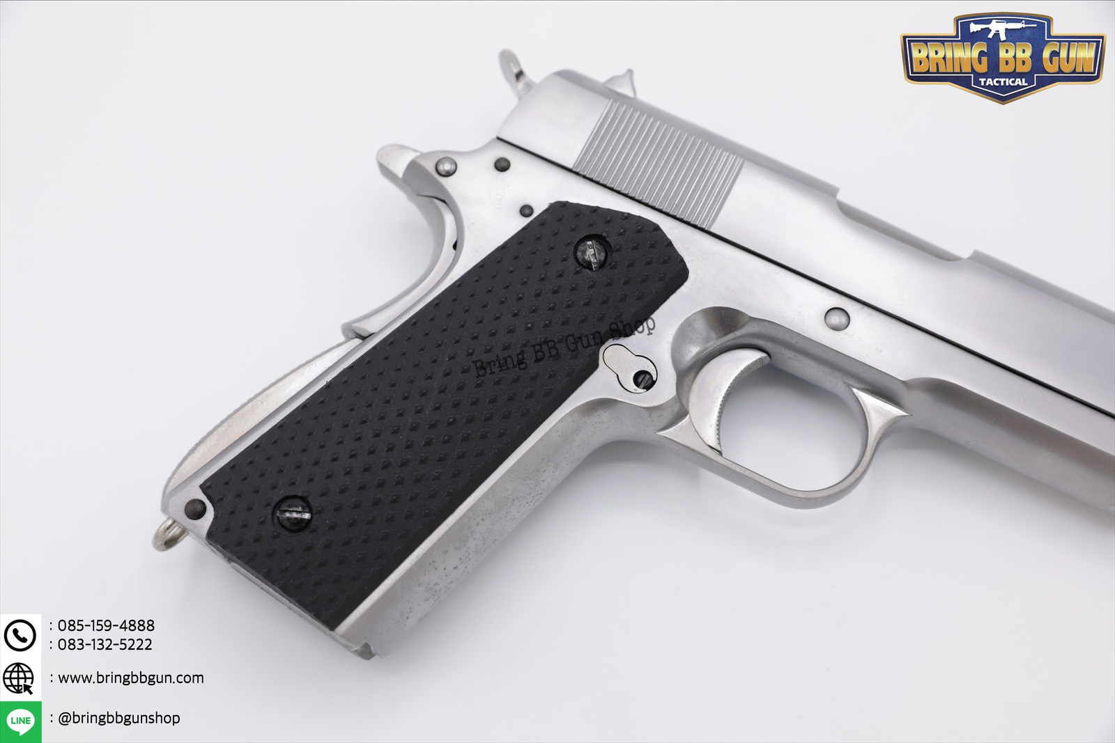 ประกับปืน M1911 รุ่น F01 (ลายข้าวหลามตัดเล็ก)