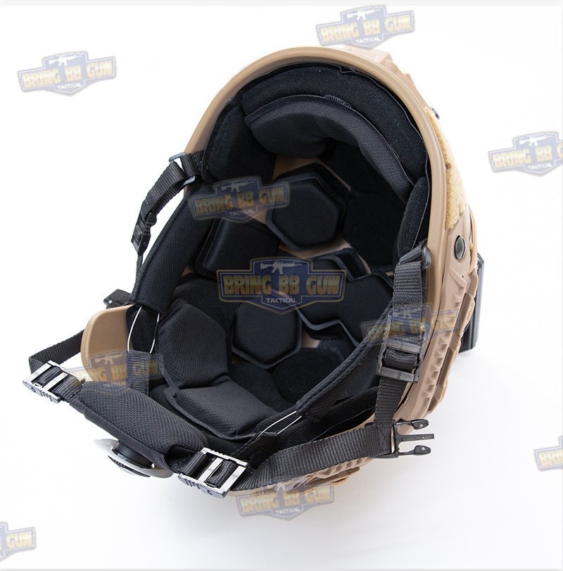 รองในหมวก ยี่ห้อ FMA แบบ Double Layer (เมมโมรี่โฟม) (รองในหมวก Exfil / Fast / SF Super High Cut / Mich ) (ฟองน้ำติดด้านในหมวก)