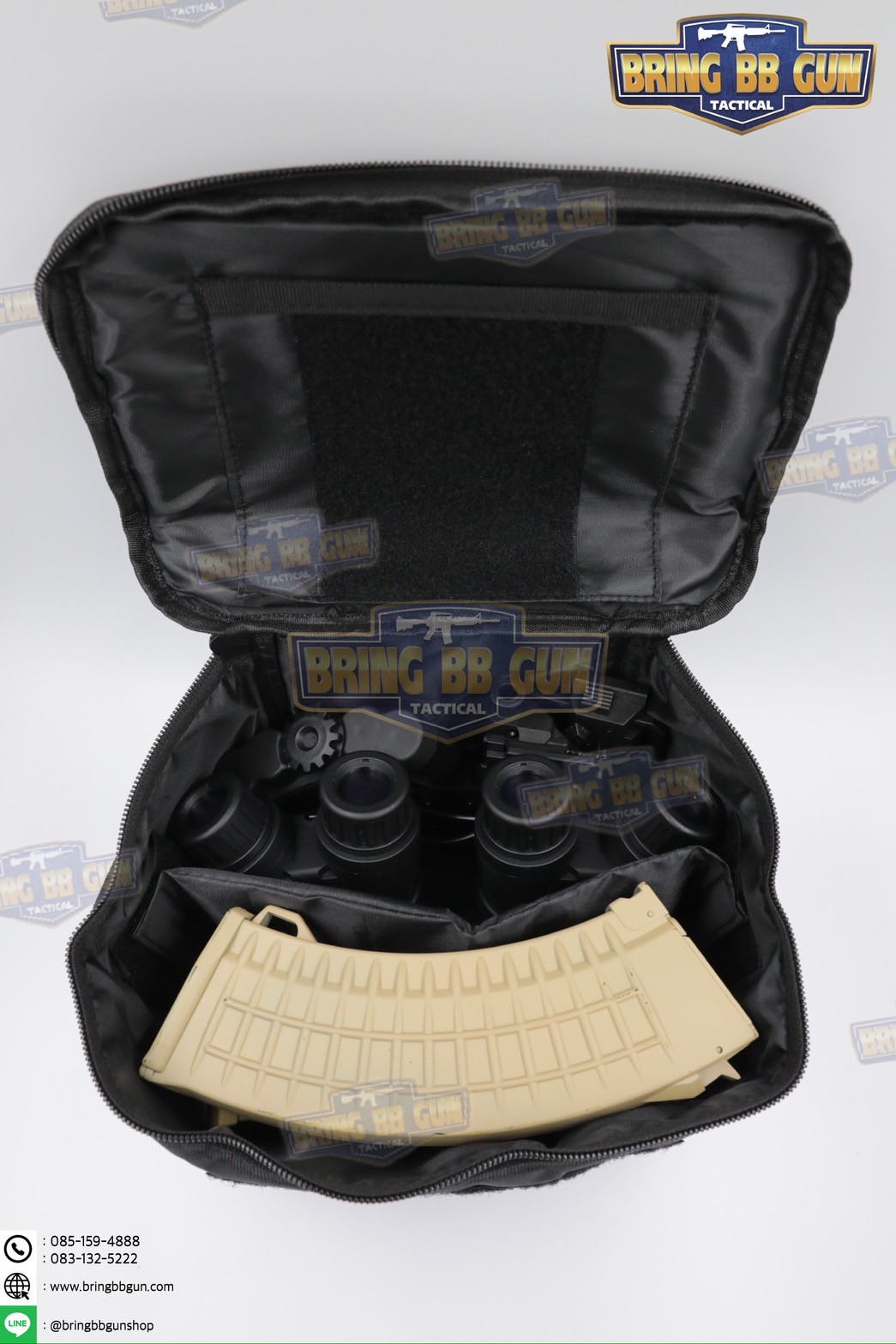 กระเป๋าเก็บอุปกรณ์ Mini (B03) (กระเป๋าอเนกประสงค์ สำหรับยิงปืน) (กระเป๋าสำหรับนักแข่งยิงปืน) (กระเป๋าเก็บอุปกรณ์+แม็กกาซีนปืนสั้น) (กระเป๋าเครื่องสำอาง) (Range Bag) (IPSC Range Bag Tactical Shooting Gun Bags)