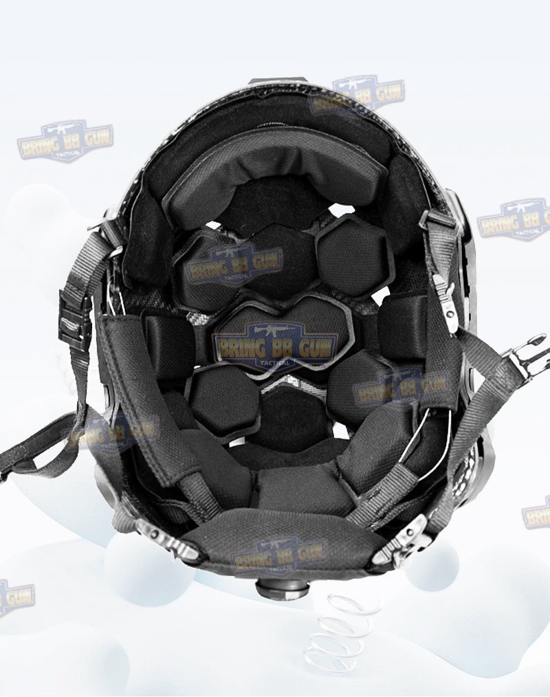 รองในหมวก ยี่ห้อ FMA แบบ Double Layer (เมมโมรี่โฟม) (รองในหมวก Exfil / Fast / SF Super High Cut / Mich ) (ฟองน้ำติดด้านในหมวก)