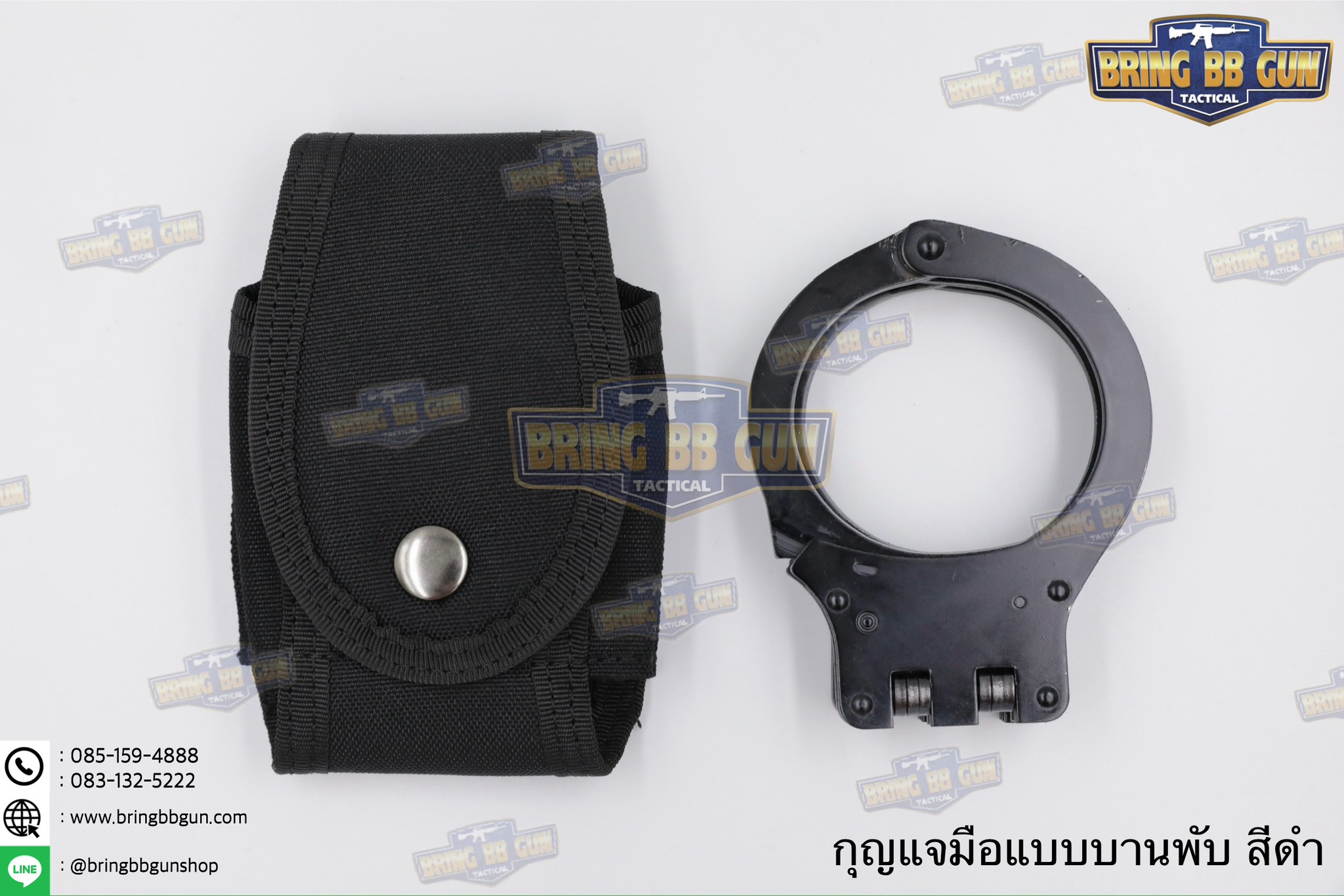 ซองกุญแจมือ แบบชักเร็ว Polymer (ซองกุญแจมือ Polymer) (Handcuff Pouch) (Handcuff case) สำเนา
