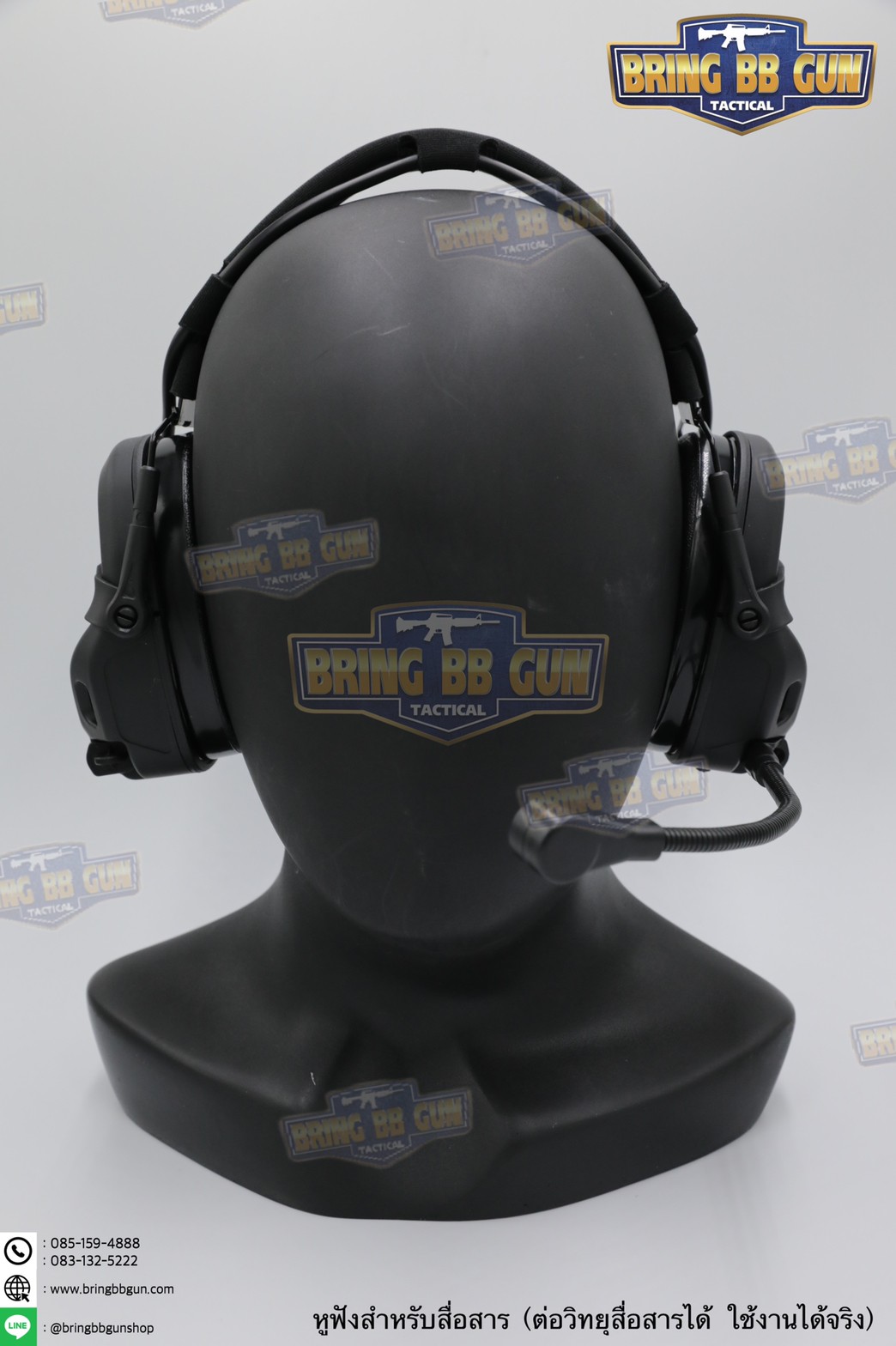 หูฟังสื่อสาร ทรง Ops-Core AMP (FCS AMP tactical communication shooting headset) (AMP)