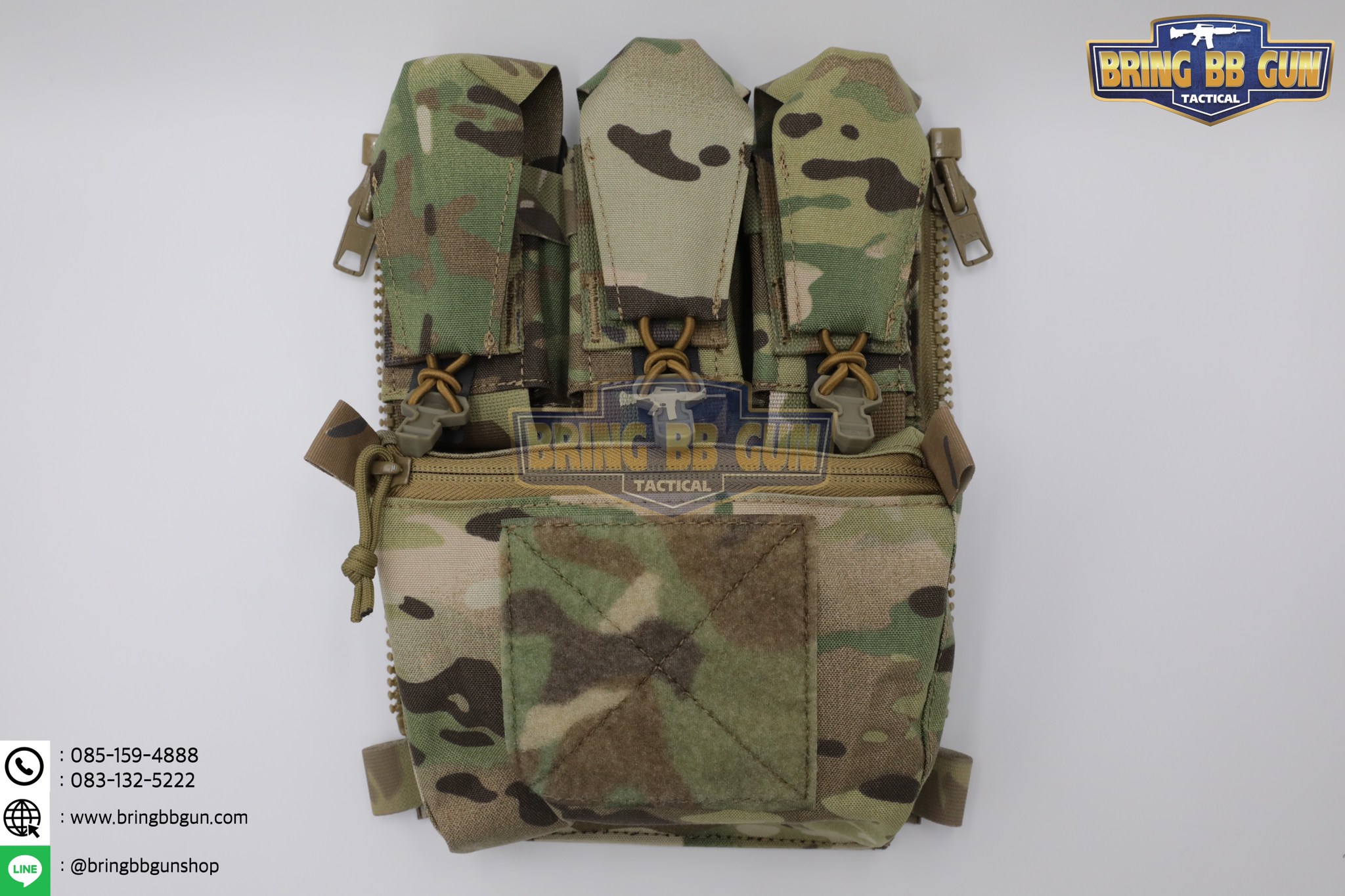 กระเป๋าติดเวส รุ่น V5 PC Back Panel (V5 PC Back Panel Tactical Supplement)