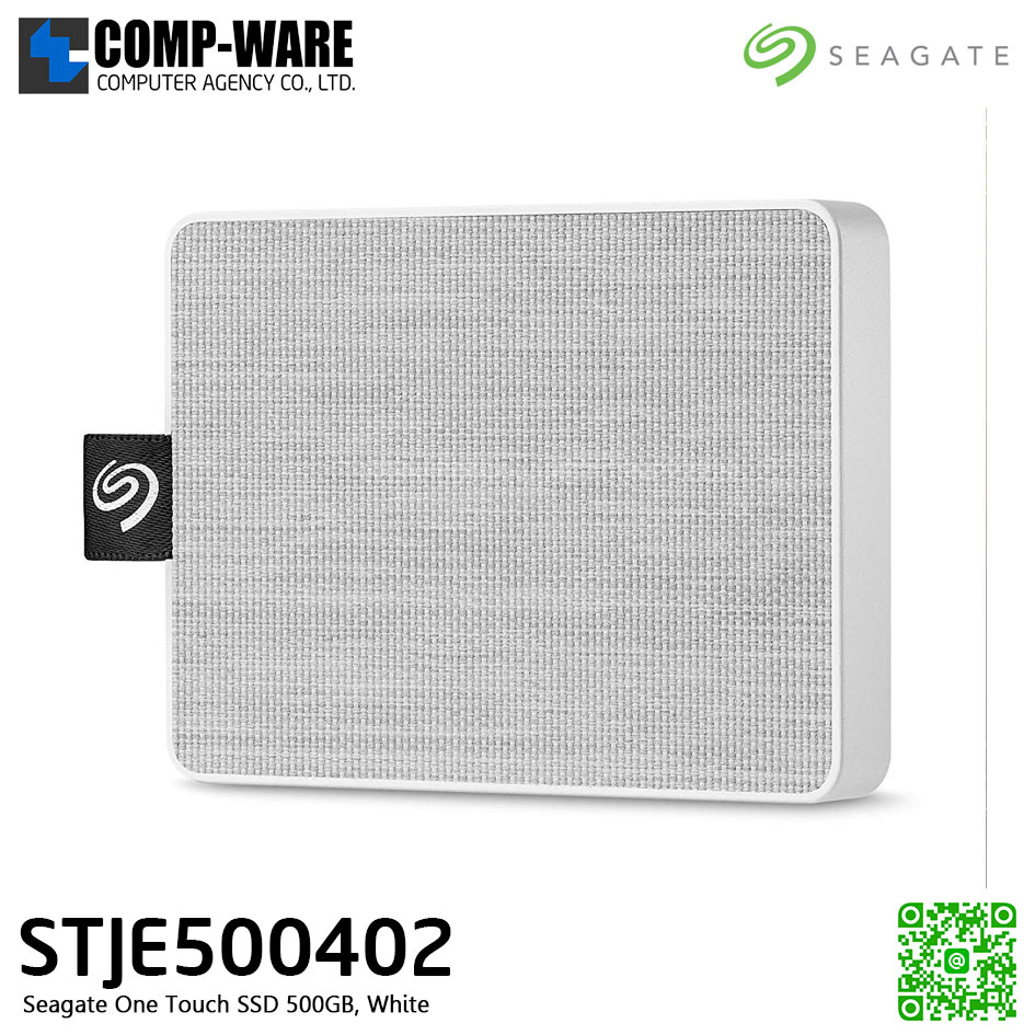 Seagate One Touch 500GB USB 3.0 2.5" Solid State Drive (White) - STJE500402