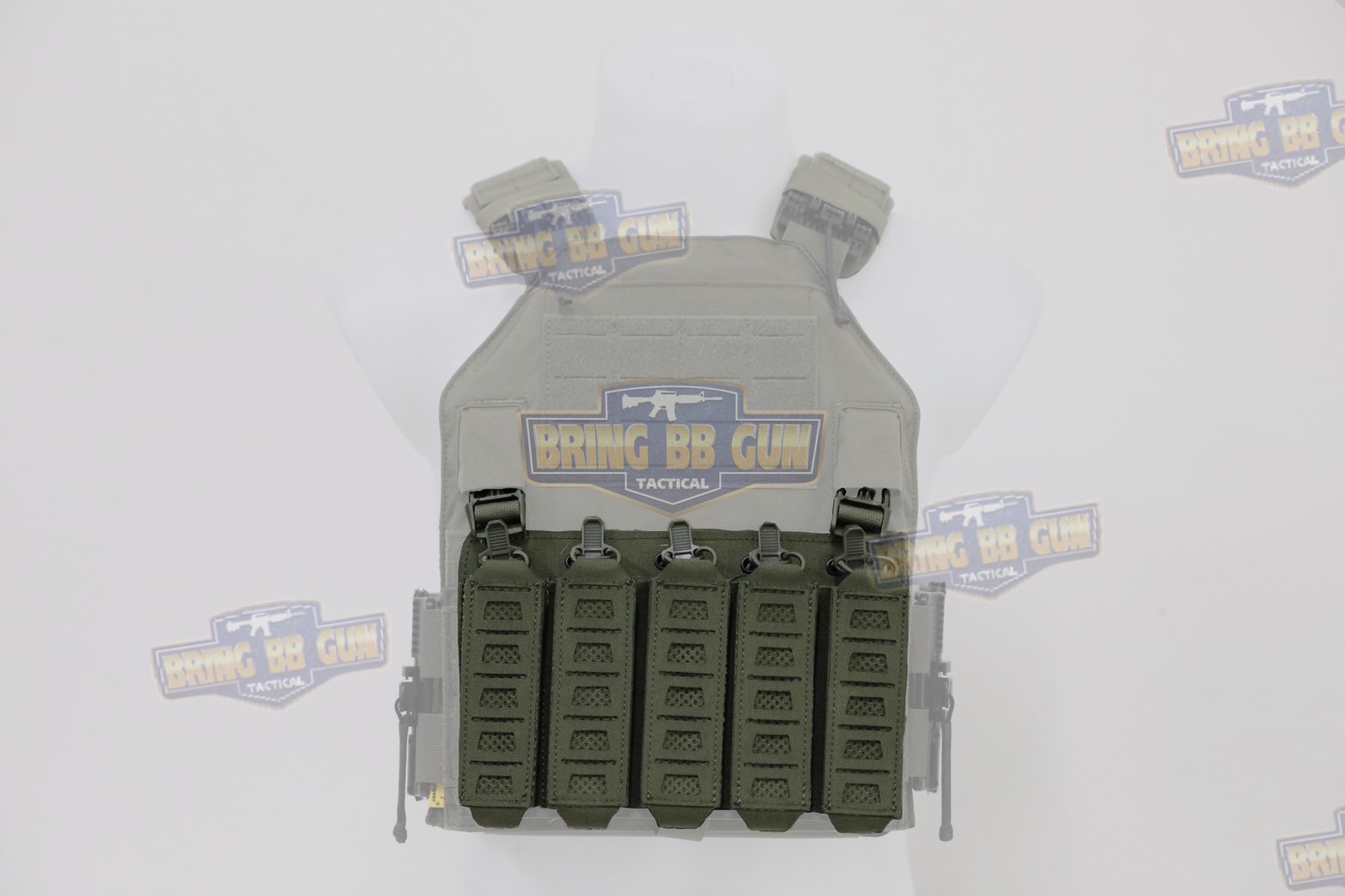 เพ้าแม็กกาซีน MP5/MPX ทรง Corso (SMG แบบ5ช่อง) (Front Panel Dagger for SMG) (Corso Tac.) (Velcro Panel)