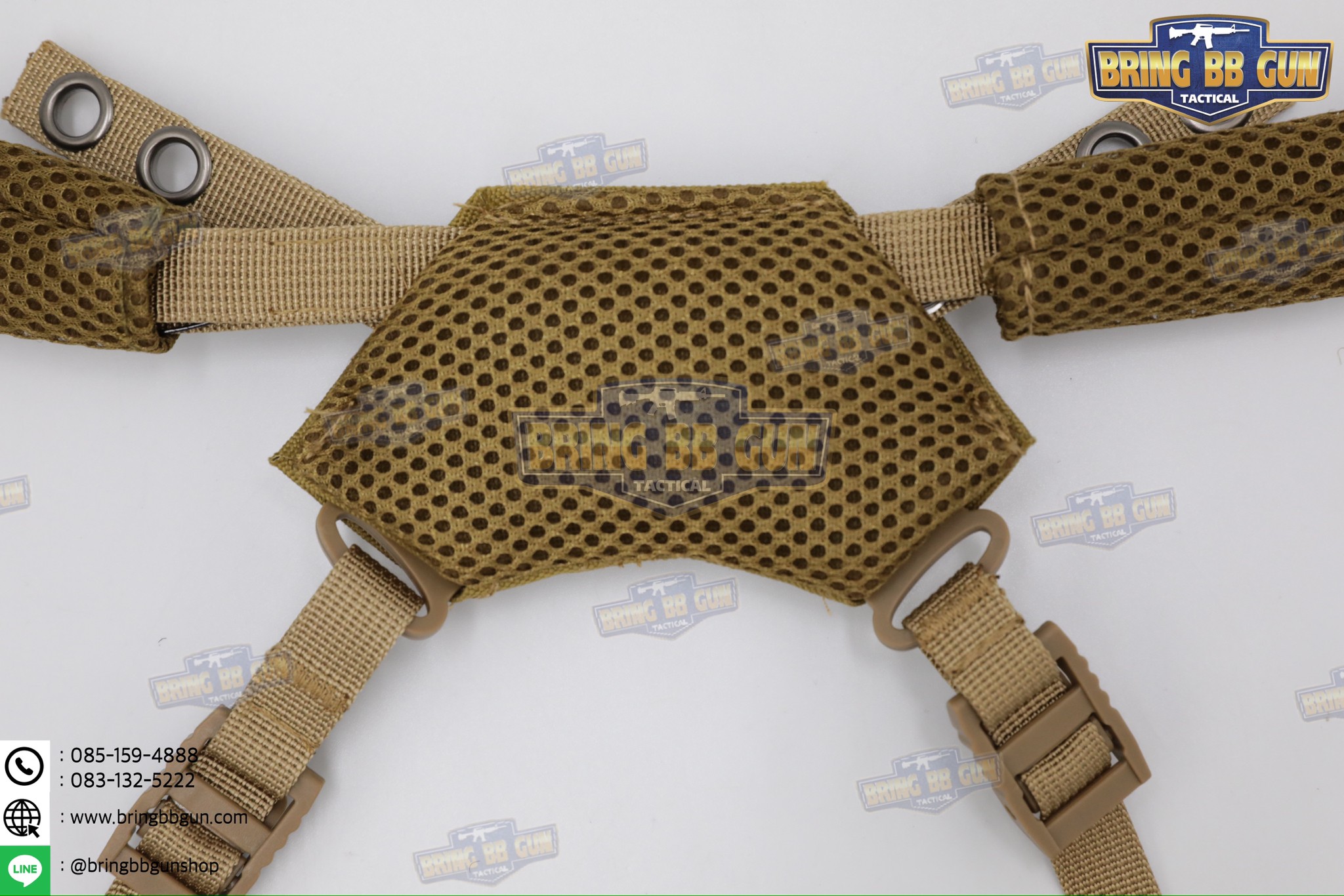 สายรัดคางปรับได้ ทรง EXFIL 3.0 (Exfil Helmet Boltless FIT Retention System) (EXFIL Tactical Helmet Suspension Hanging Strap BOA System Strap) (Team Wendy)