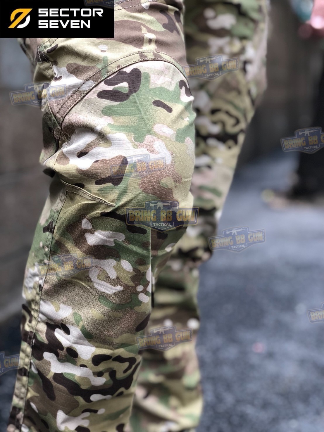 กางเกงขายาว Sector Seven รุ่น IX9C (ผ้าตาราง) (ผ้าบาง)