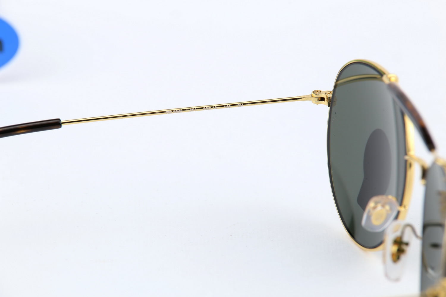 RayBan Round Double Bridge RB3540 001