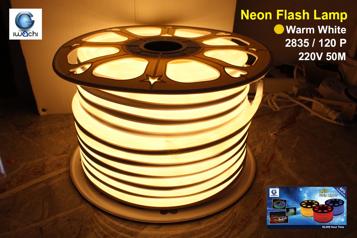 ไฟท่อขุ่น IWC-NEON-FLASH-2835-120P-WW