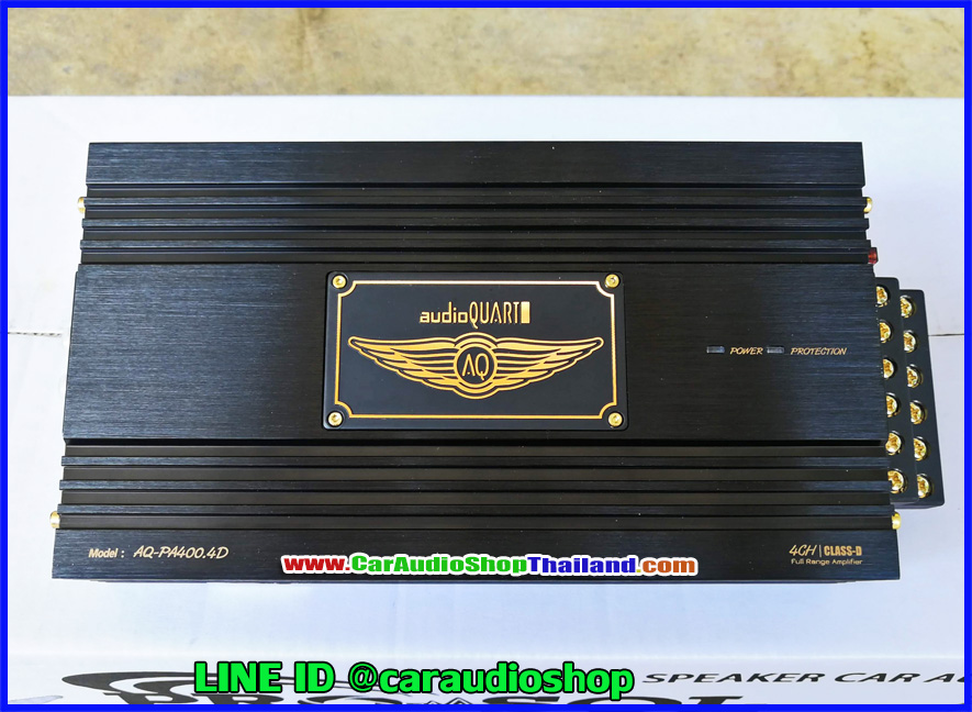 แอมป์ 4 CH AUDIO QUART PA400.4 CLASS D FULL RANGE