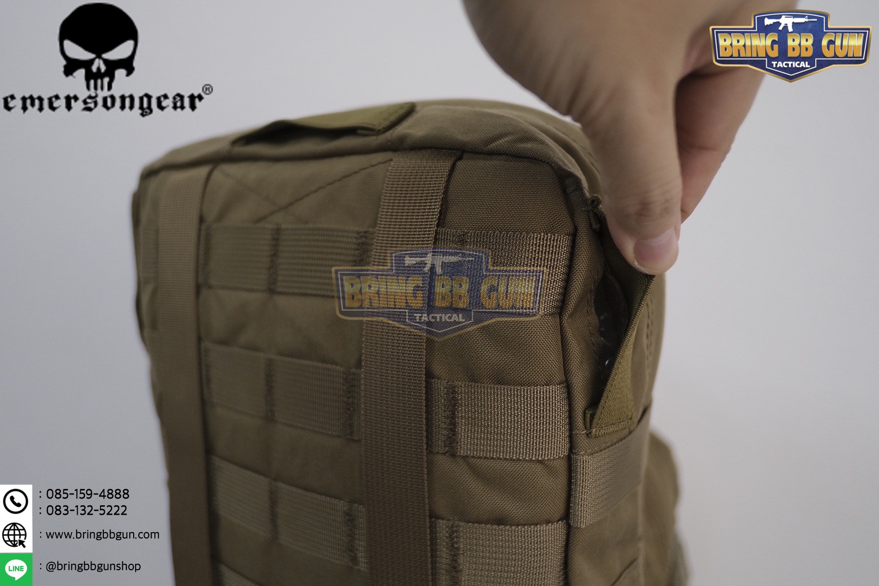 กระเป๋าติดเวส Modular Assault Pack w 3L Hydration (Modular Assault Pack w 3L Hydration Bag) ยี่ห้อ Emerson