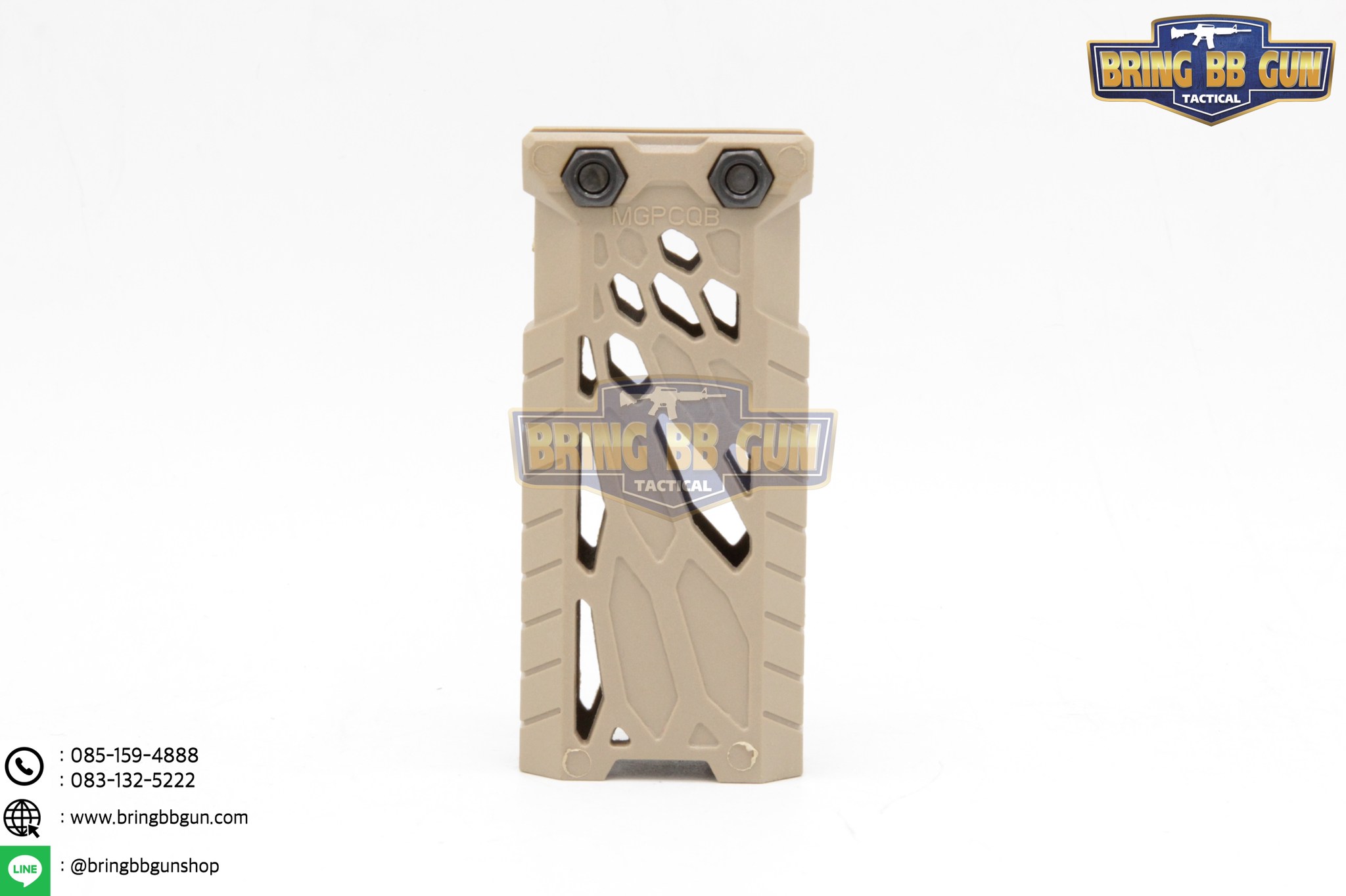 กริ๊ปมือหน้า ยี่ห้อMGPCQB (กริ๊ปมือหน้าฉลุลาย)