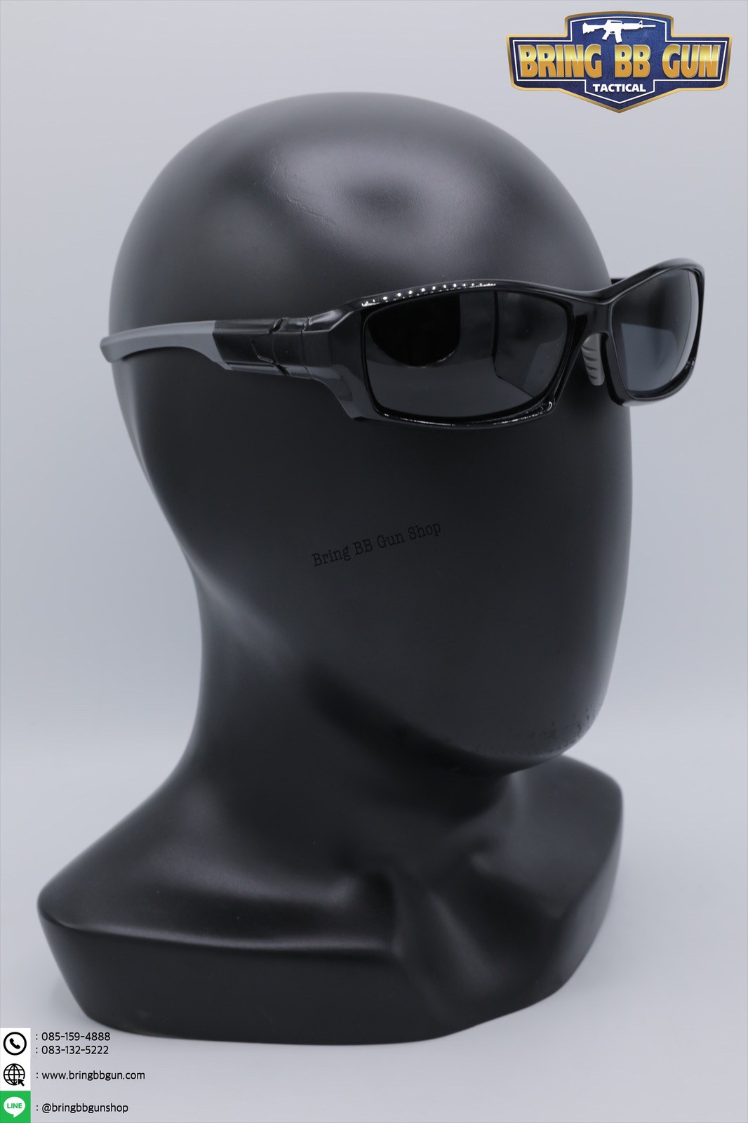 แว่นกันแดด เลนส์ Polarized (เลนส์โพลาไรซ์) รุ่น ทรงสปอร์ต 02