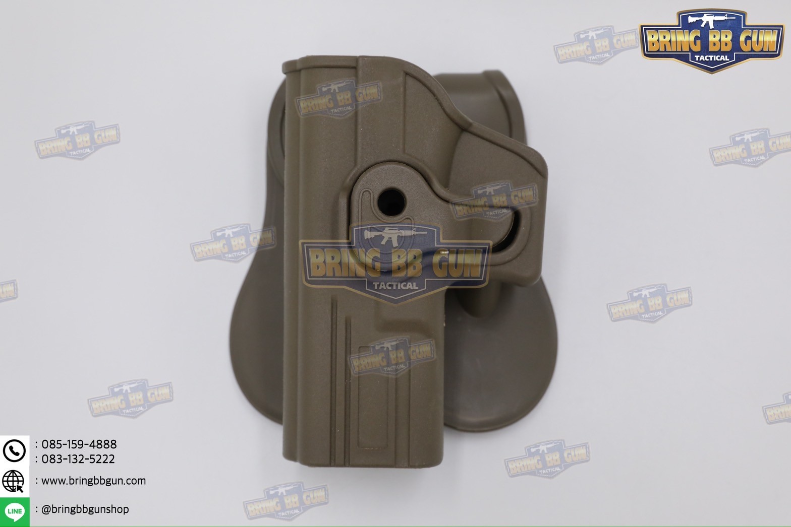 ซองปืนพกนอก ปลดนิ้วชี้ CT รุ่น Glock 19