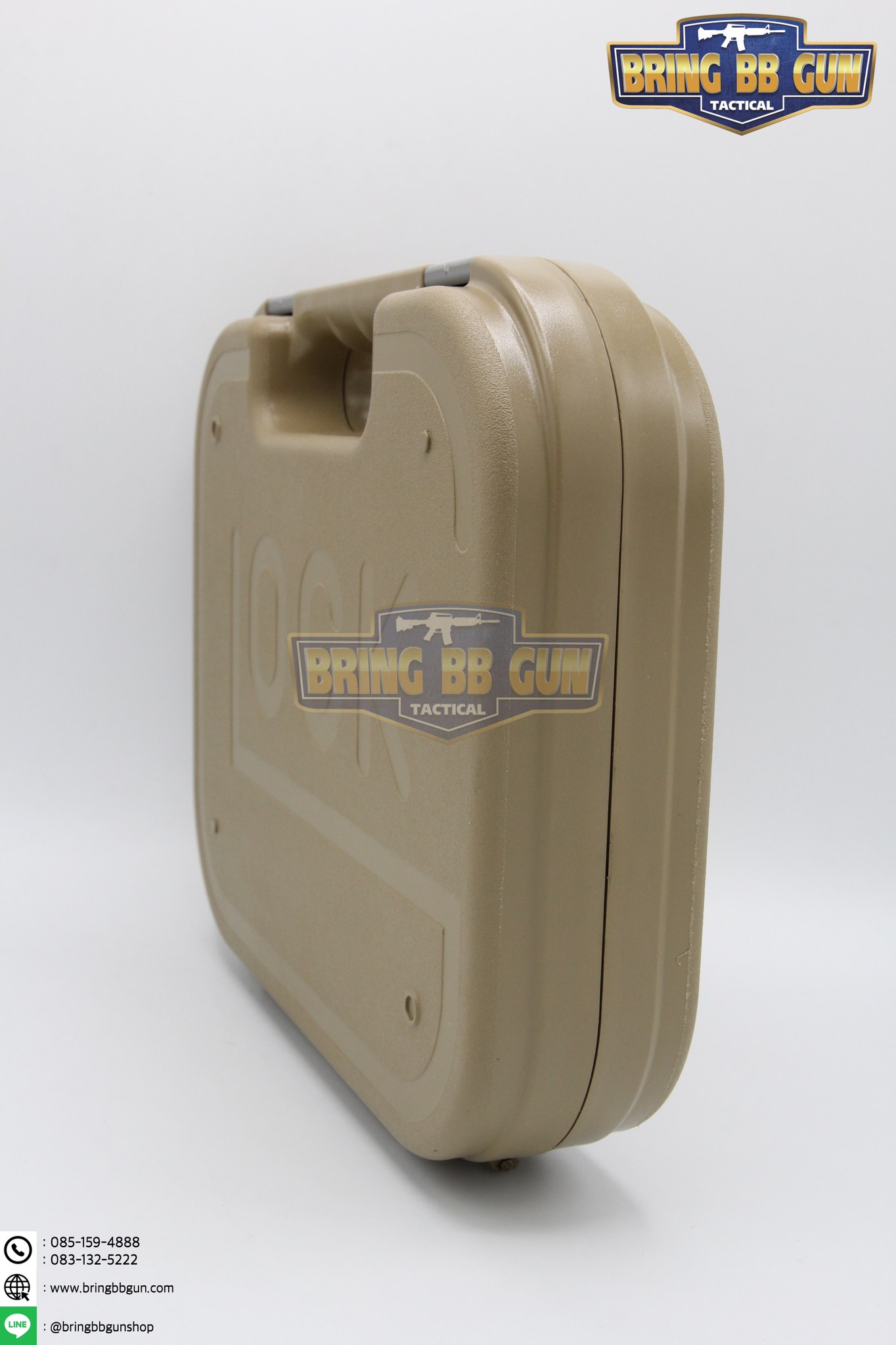 กล่องปืนสั้น Glock (กล่องปืนสั้น B11) (เคสกันกระแทรก) (Lockable Pistol Case)