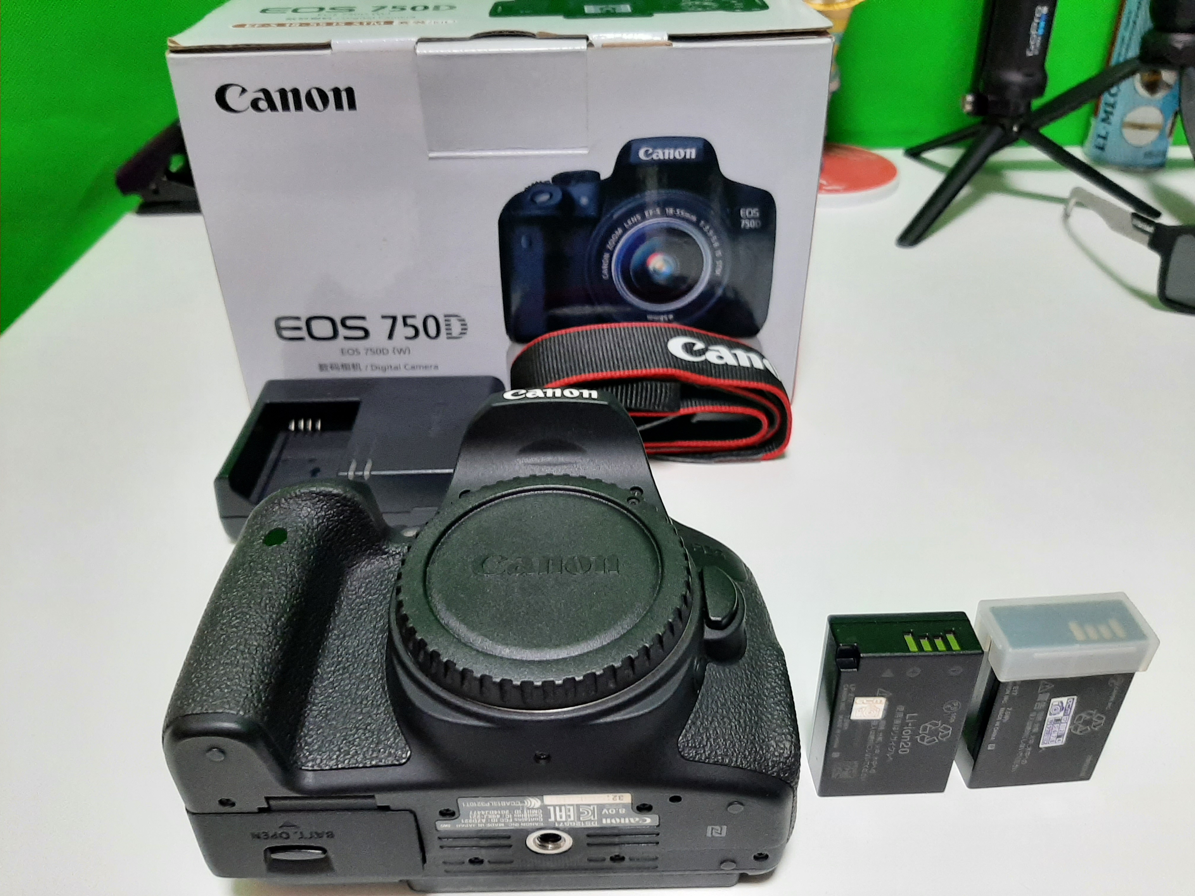 กล้อง Canon 750D เฉพาะ Body มือสอง สภาพสวย Made in Japan