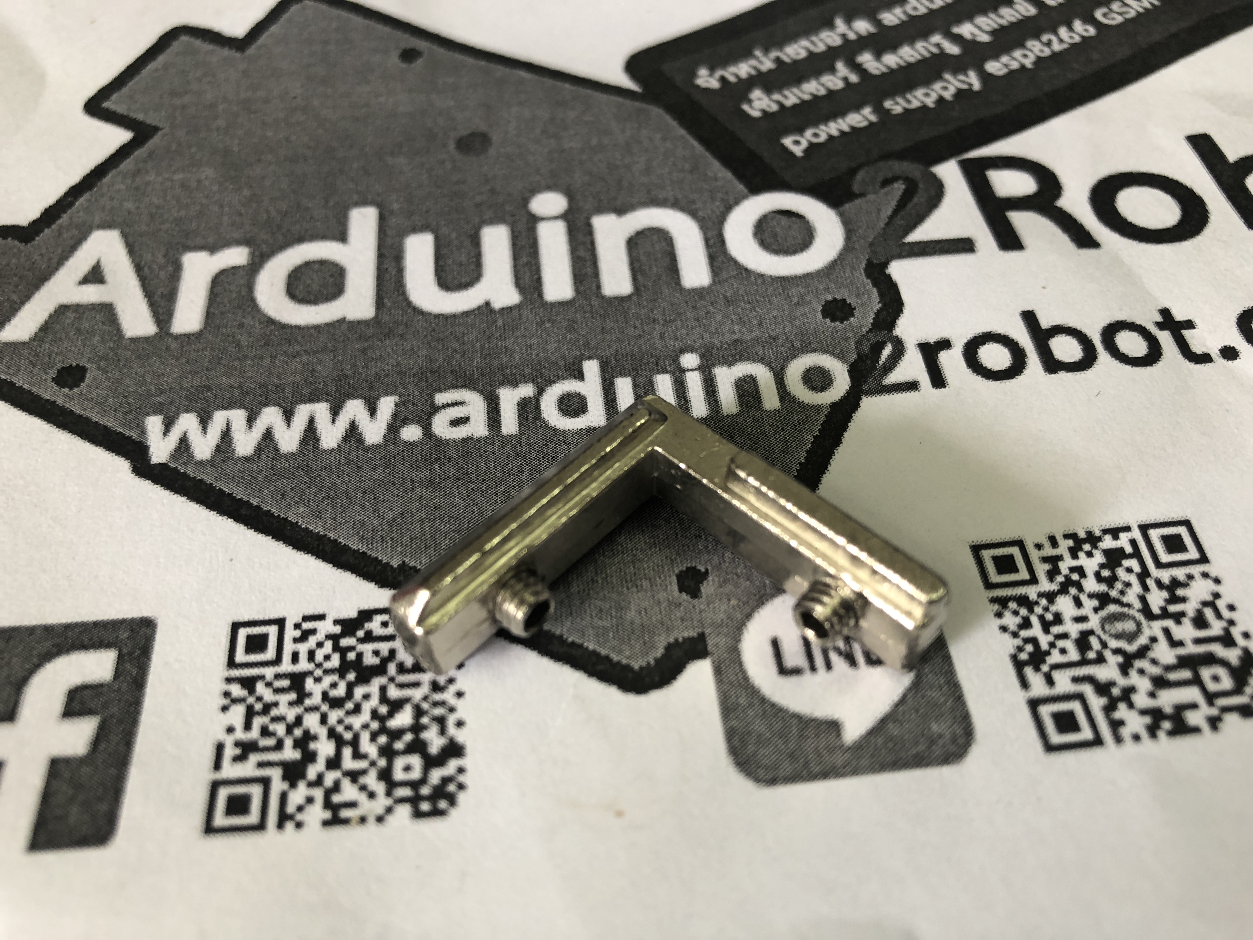 Inner Bracket for Aluminium profile 2020 with nut M4