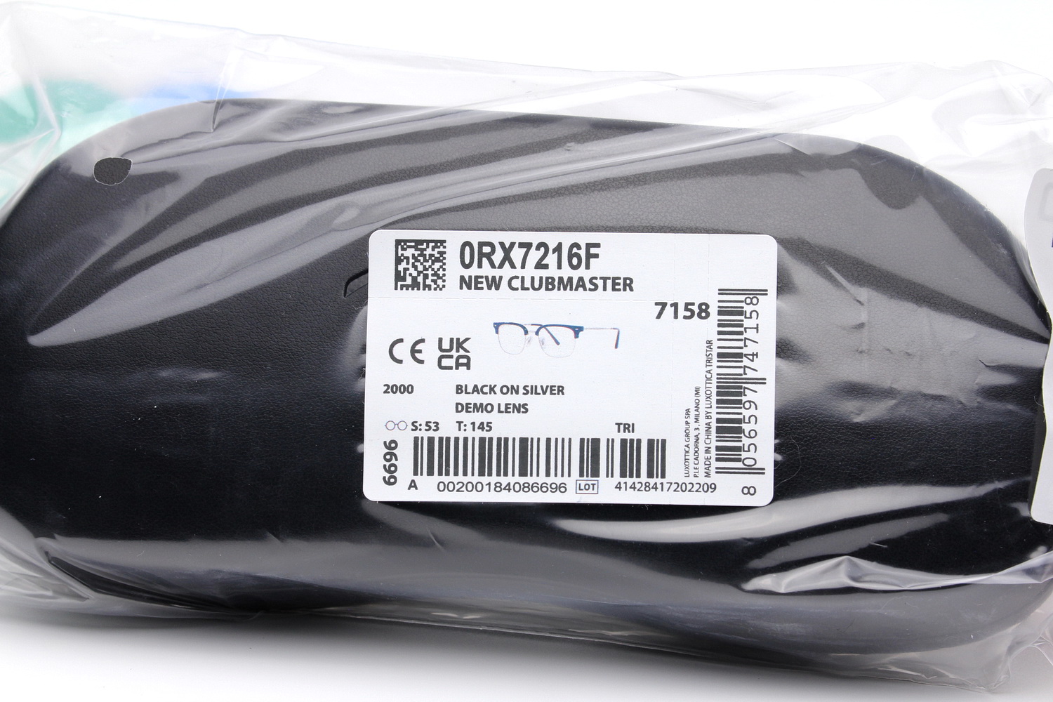 RayBan New Clubmaster RX7216F 2000