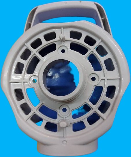 0000953 ฝาครอบอมอเตอร์พัดลม หน้ากากพัดลม Sharp กะโหลก หน้าพัดลม ฝาครอบ พัดลม 18 นิ้ว ของแท้