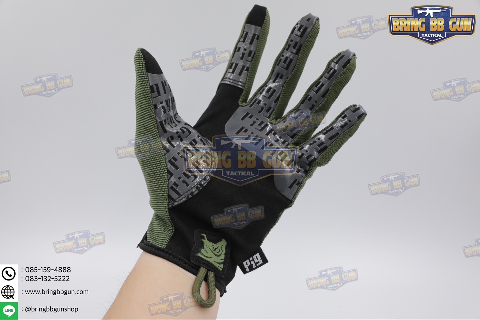 ถุงมือเต็มนิ้ว ทรง Delta (Tactical Glove) (ถุงมือหมูป่า) (Full Dexterity Tactical Glove) (Utility Model) (FDT)