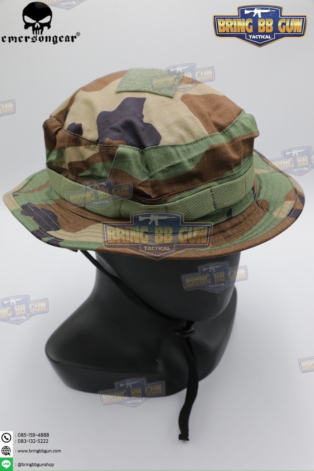 หมวกปีกกลม (ปีกสั้น) ยี่ห้อ Emerson (Tactical Short Brim Boonie Hat) (Boonie Hat)