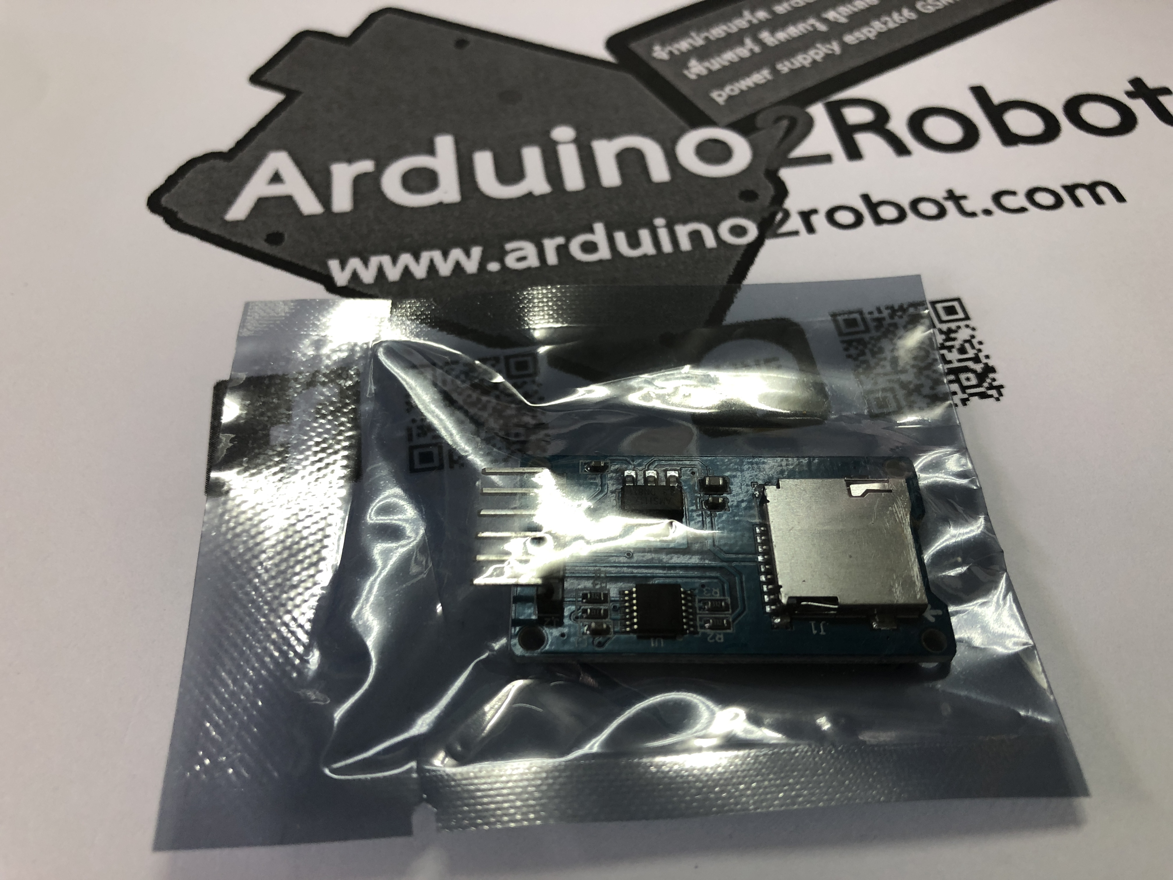 โมดูล Micro SD Card, Micro SD Card (SPI interface)