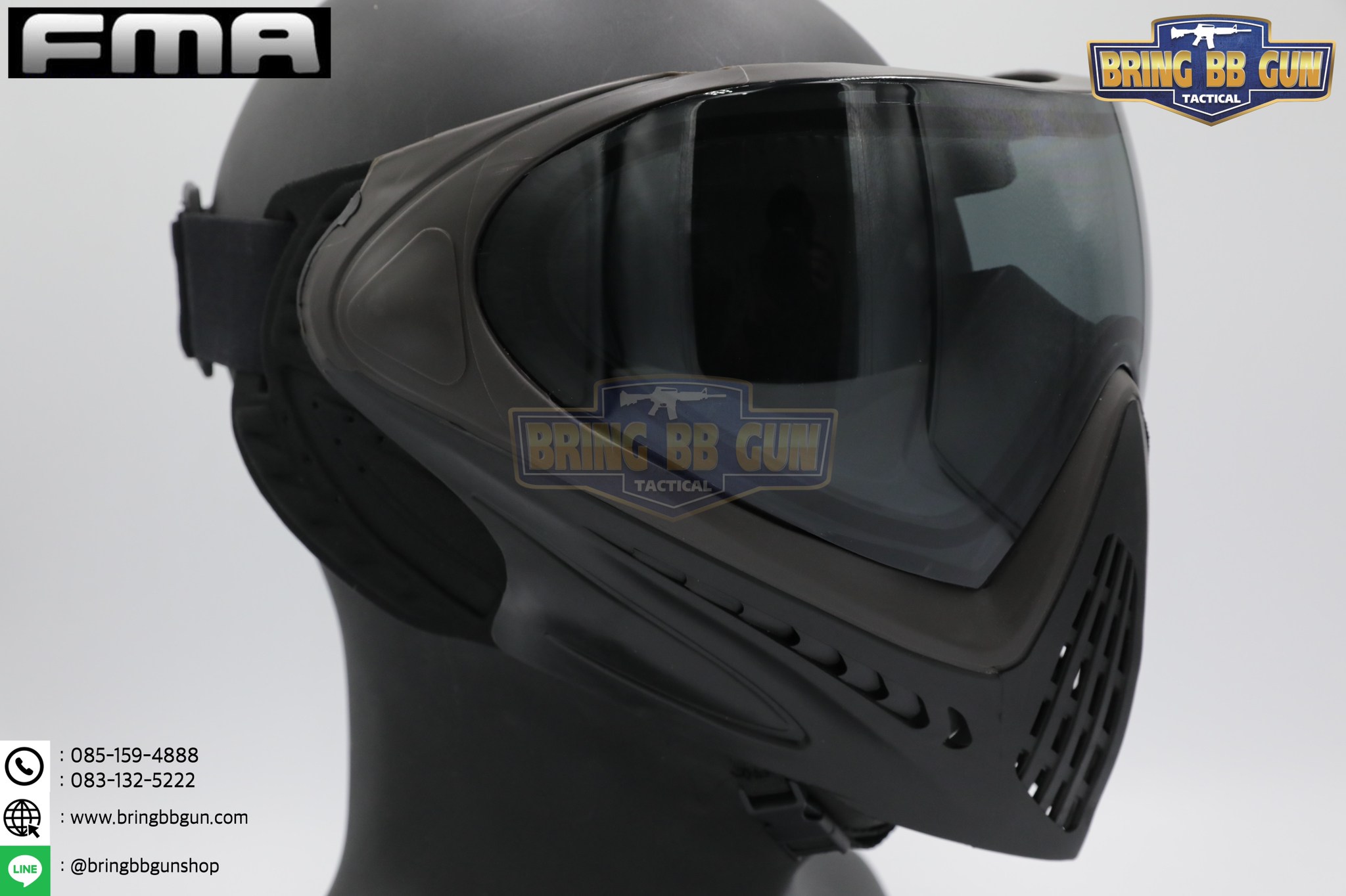 หน้ากาก F1 ยี่ห้อ FMA รุ่น เลนส์2ชั้น