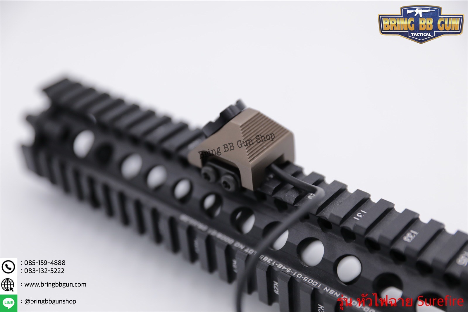 สวิตช์หางหนู ยี่ห้อ Unity (Hot Button) รุ่น ราง 20mm. (Picatinny)