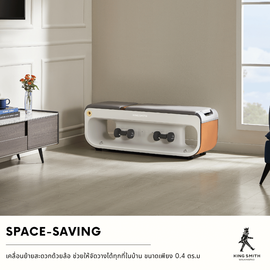 13,290 *ทักแชทผ่อน0%ค่าส่ง 0บ.(Global Version) Kingsmith Multifunctional Gym Bench ม้านั่งออกกำลังกายอเนกประสงค์ พร้อมอุปกรณ์สำหรับการฝึกซ้อม