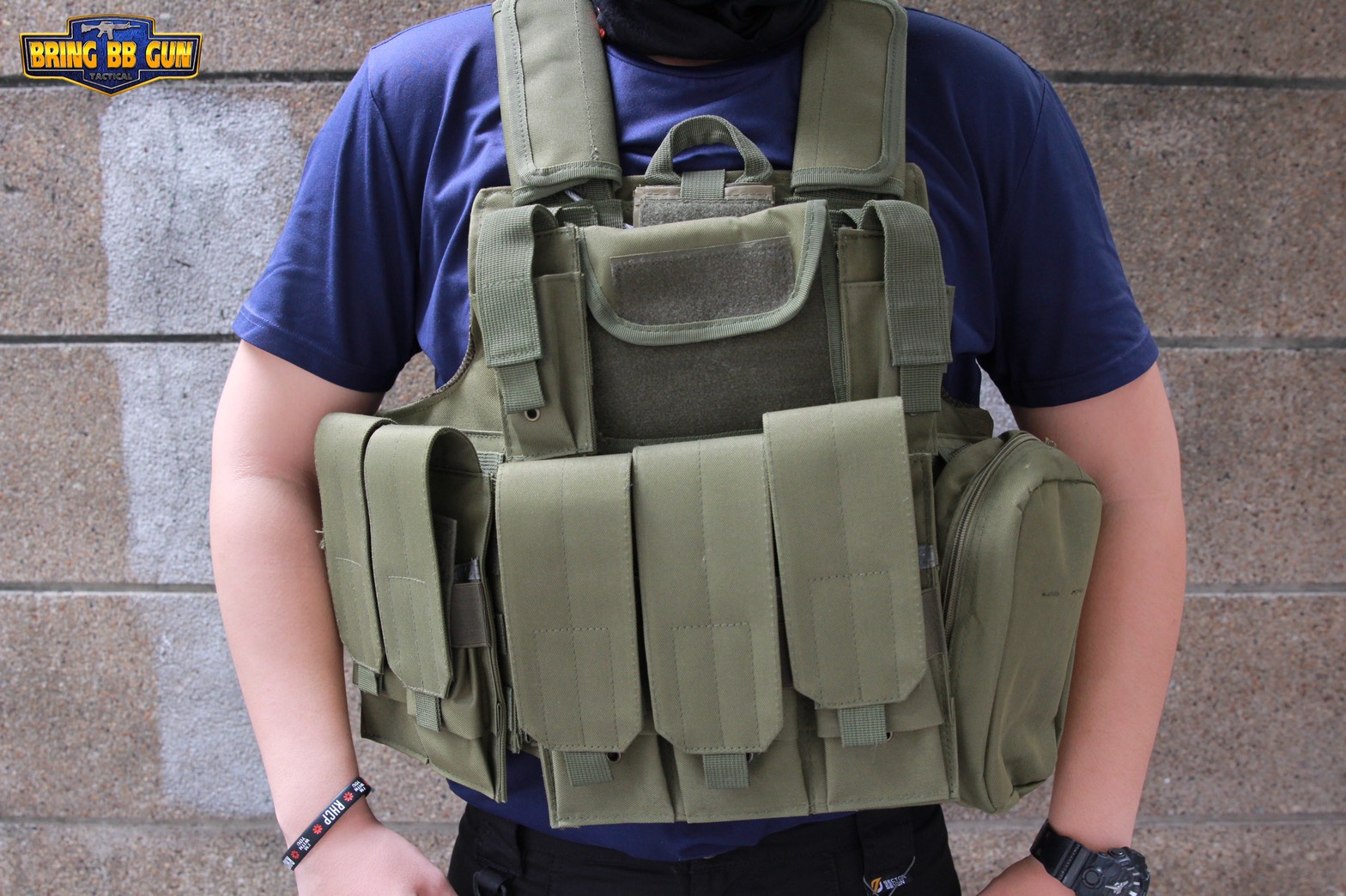 เสื้อเวส รุ่นไซราส (Tactical Vest C.I.R.A.S.)