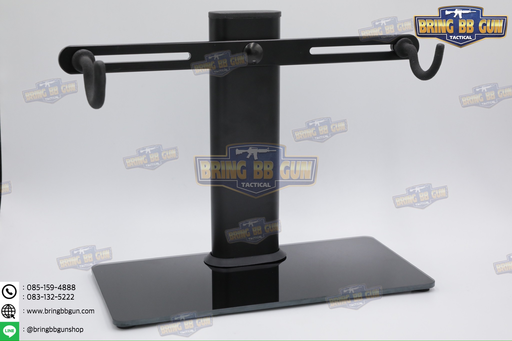 ขาตั้งปืนแบบแขวน (ฐานกระจก) ขาตั้งปืน Universal (Universal Display Stand)