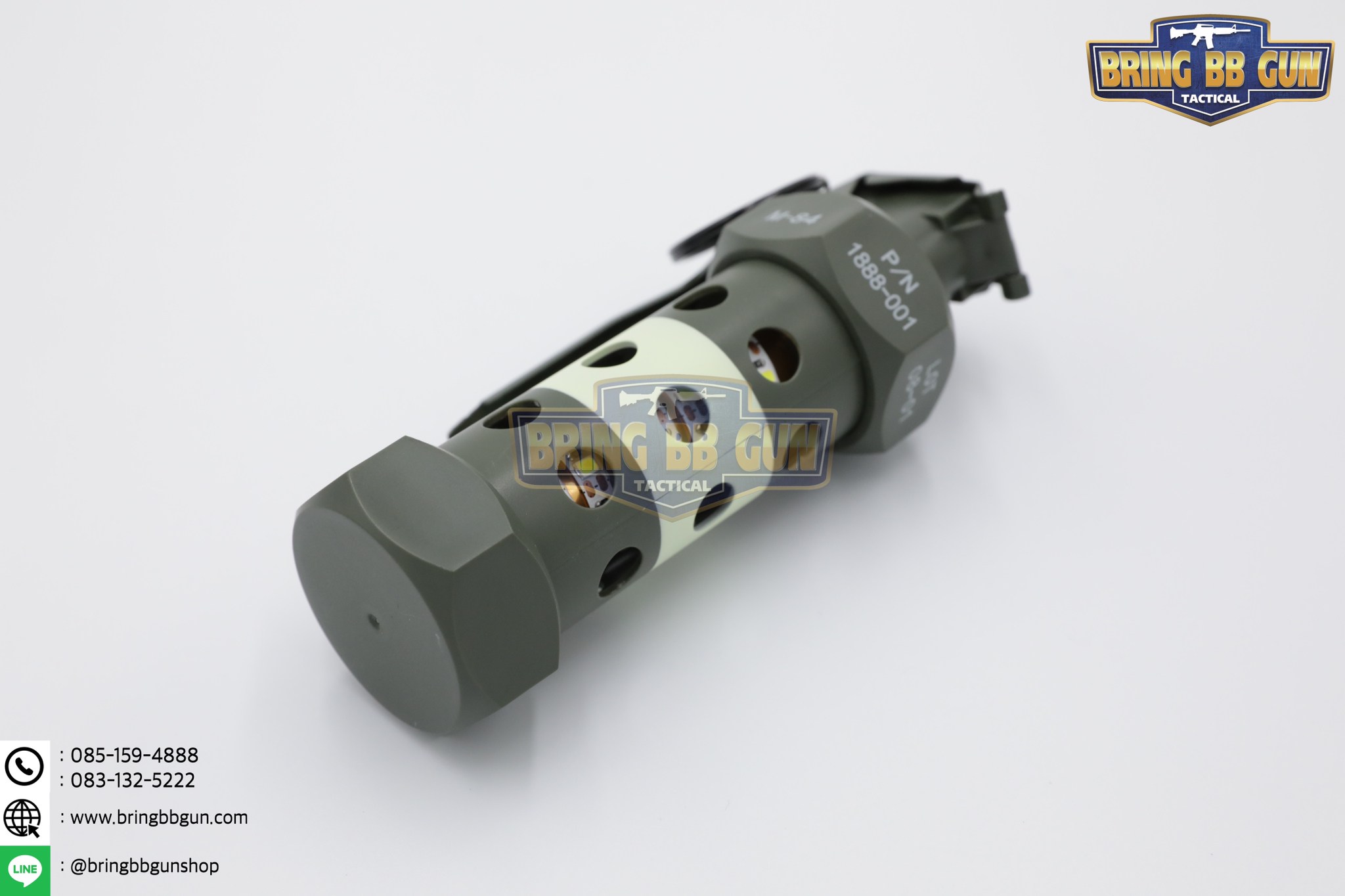 ระเบิดแสง (แบบใส่ถ่าน) (Stun Grenade) (Flash Grenade) (Flashbang Grenade)