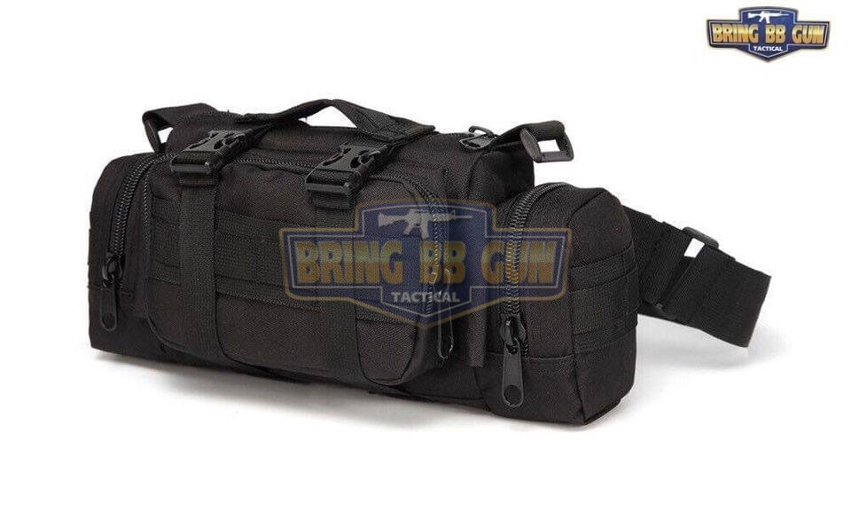 กระเป๋าสะพายข้าง+คาดเอว รุ่น กระเพาะหมูเล็ก