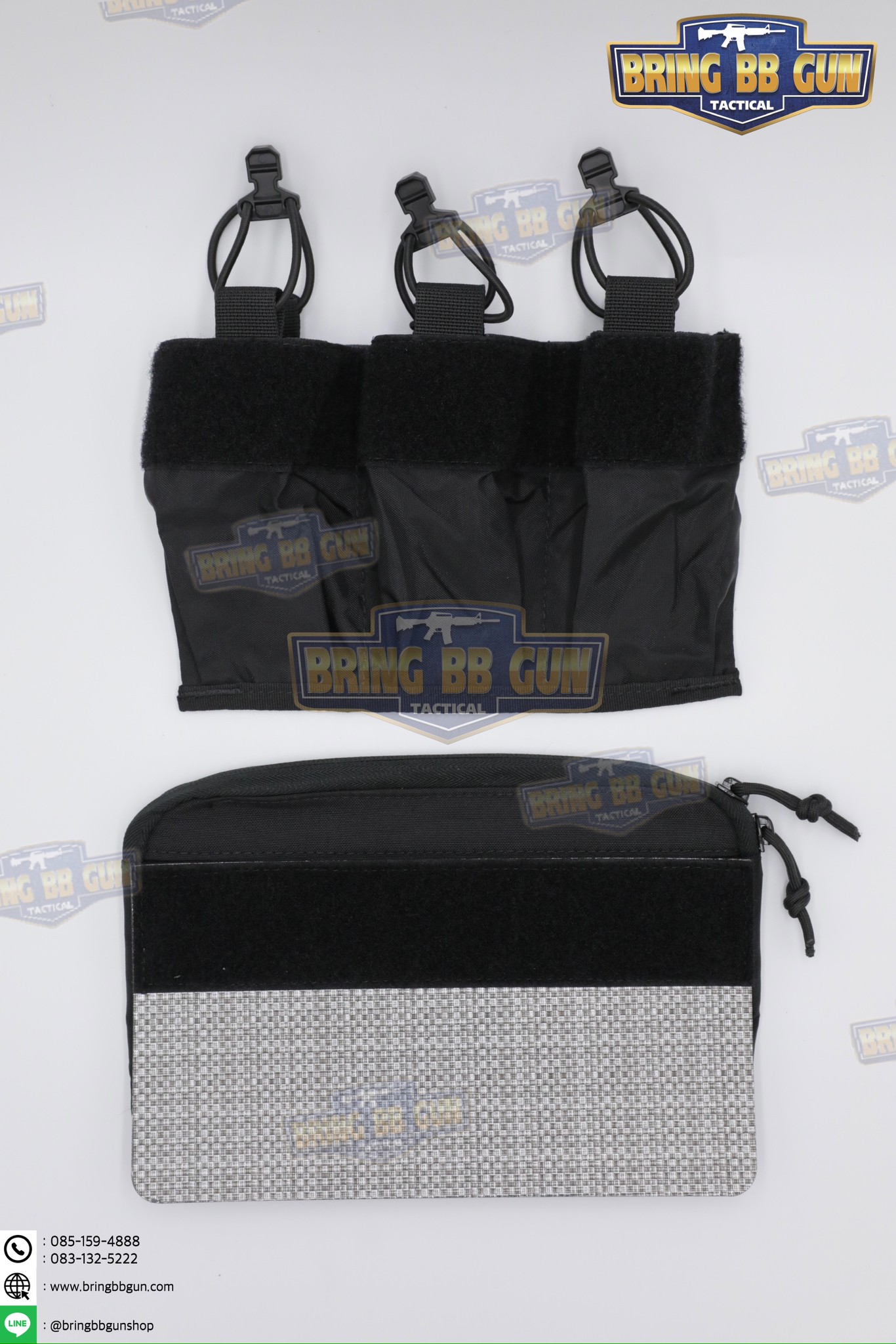 เพ้าแม็กกาซีน DOPE (5.56 แบบ3ช่อง) (DOPE Tactical Flap) (G Buckle + Velcro) (Ferro Concepts DOPE Front Flap) (DOPE Front Flap)