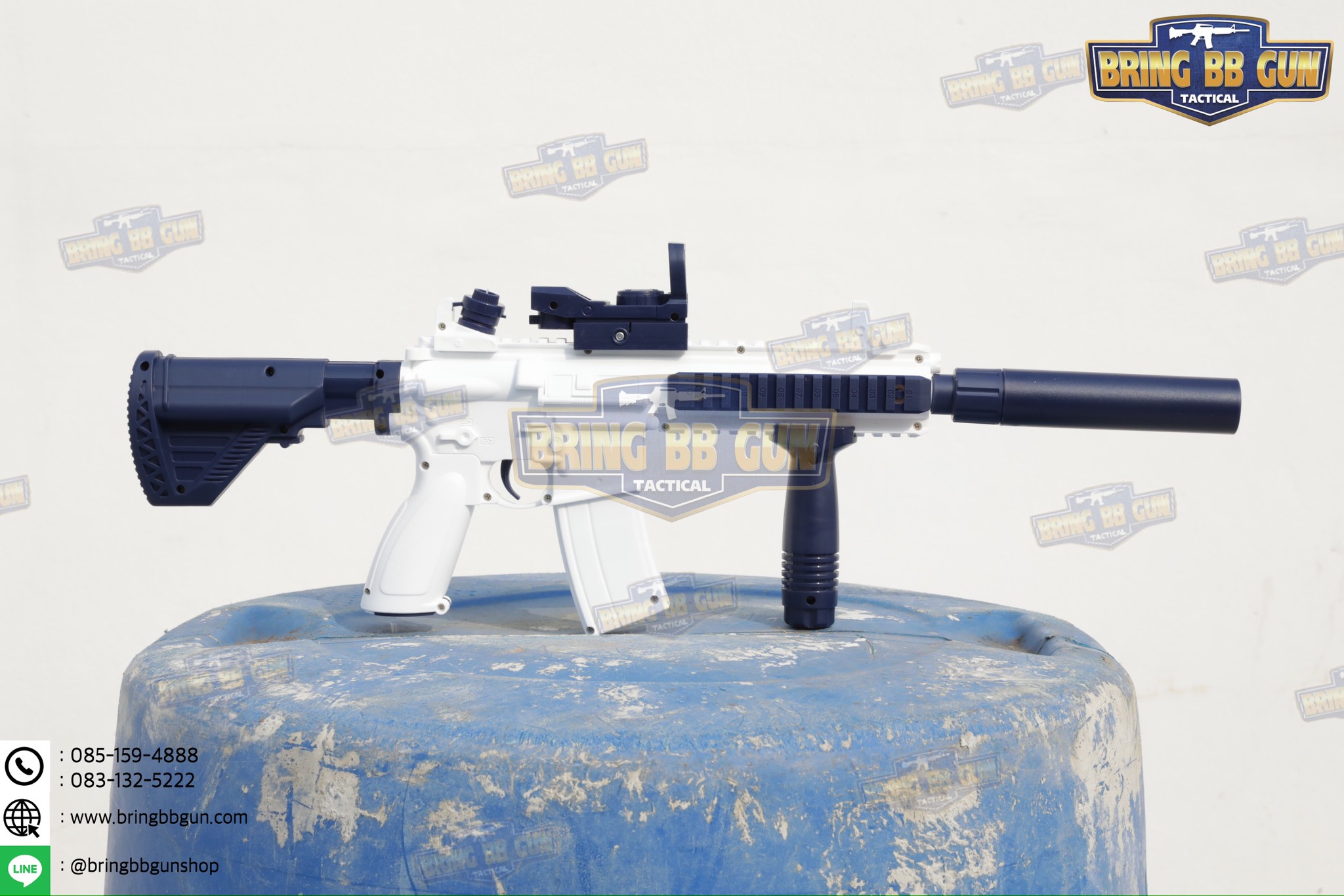 ปืนฉีดน้ำไฟฟ้า รุ่น HK416 (ปืนฉีดน้ำของเล่น) (ปืนฉีดน้ำอัตโนมัติ) (ยิงได้ต่อเนื่อง)