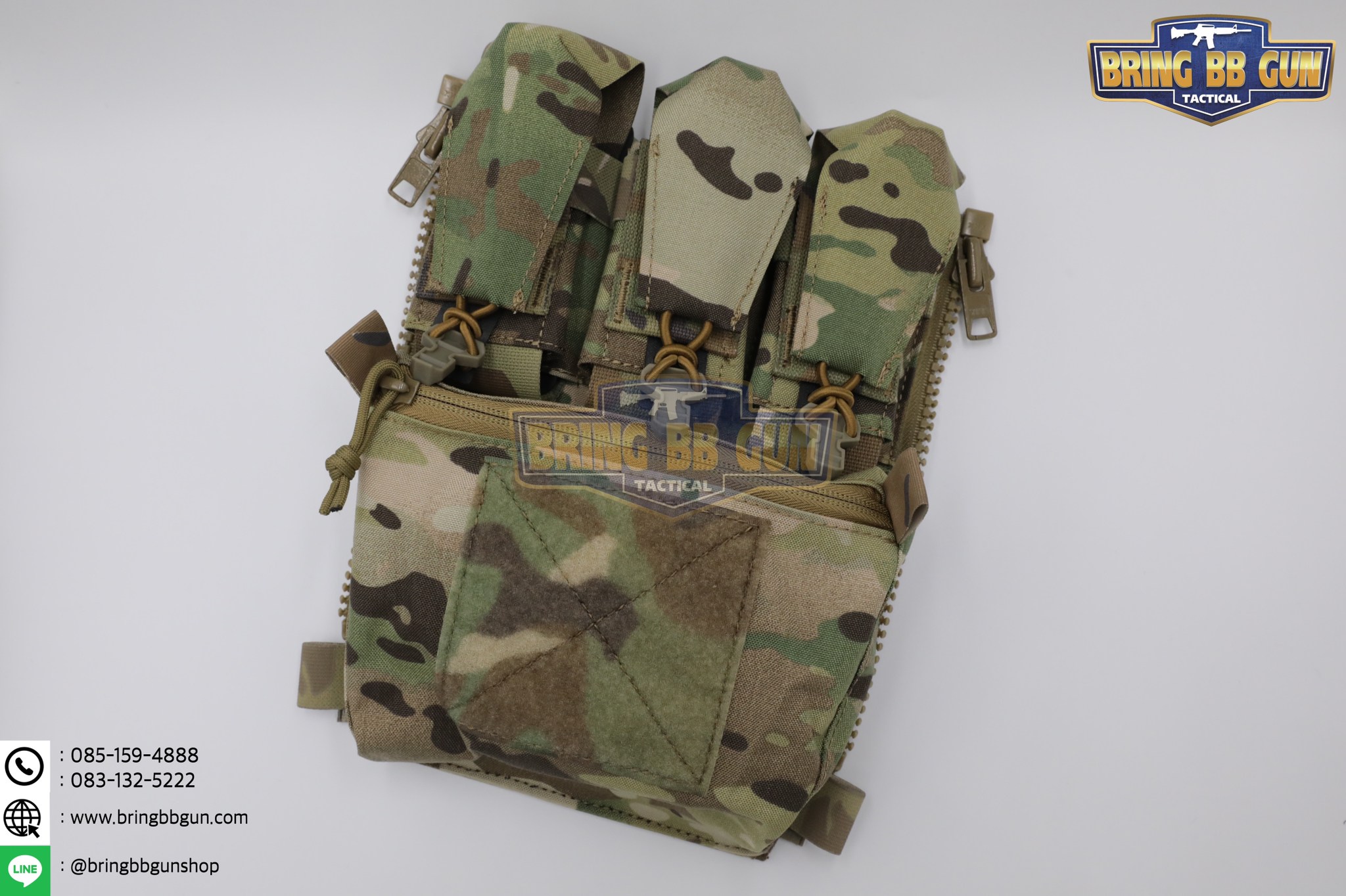 กระเป๋าติดเวส รุ่น V5 PC Back Panel (V5 PC Back Panel Tactical Supplement)