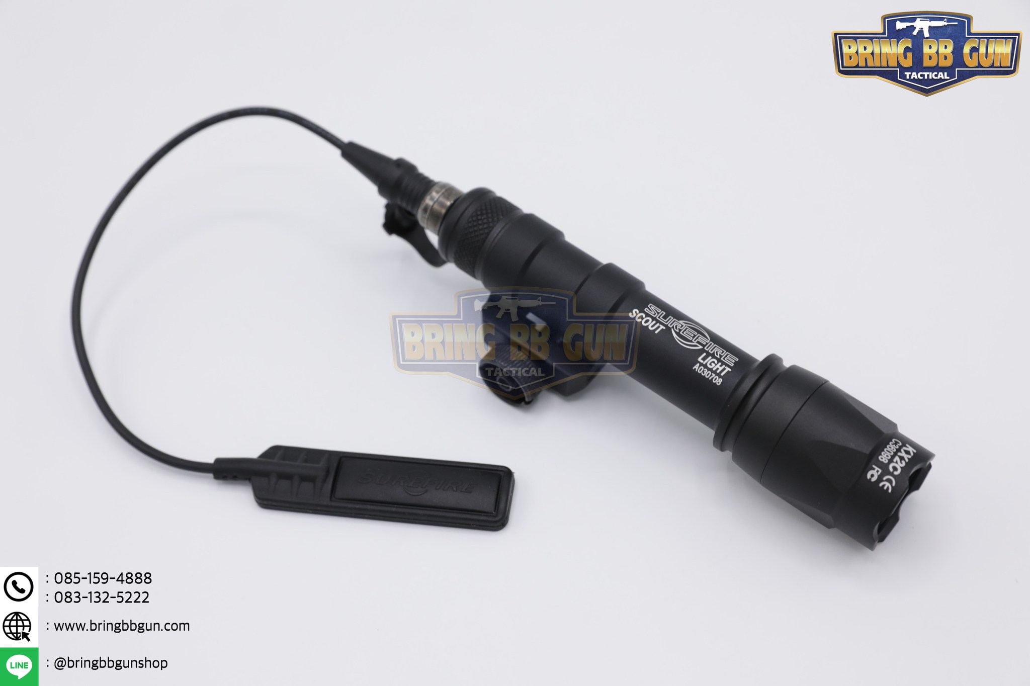 ไฟฉายติดปืน ทรงSurefire รุ่น M600