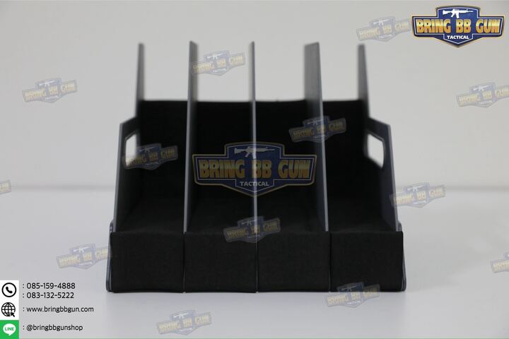 ชั้นวางปืนสั้น (ช่วยจัดเก็บปืนสั้นให้เป็นระเบียบ) (Pistol Stroage Rack)