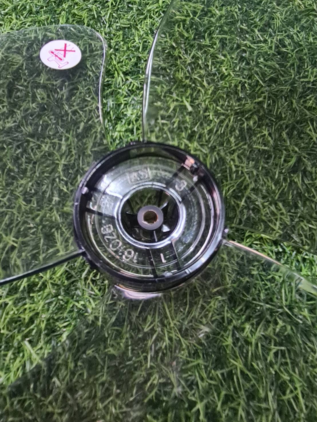 0000880 ใบพัดลม 16 นิ้ว พานาโซนิค เนชั่นแนล National Panasonic แกน 8 มิล สินค้าคุณภาพ