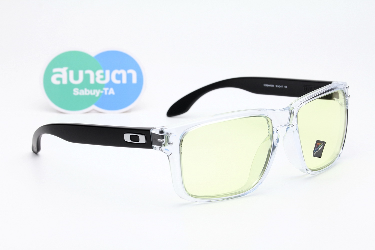 Oakley HOLBROOK Clear/Prizm Gaming SKU#OO9244-63 (ASIA FIT)