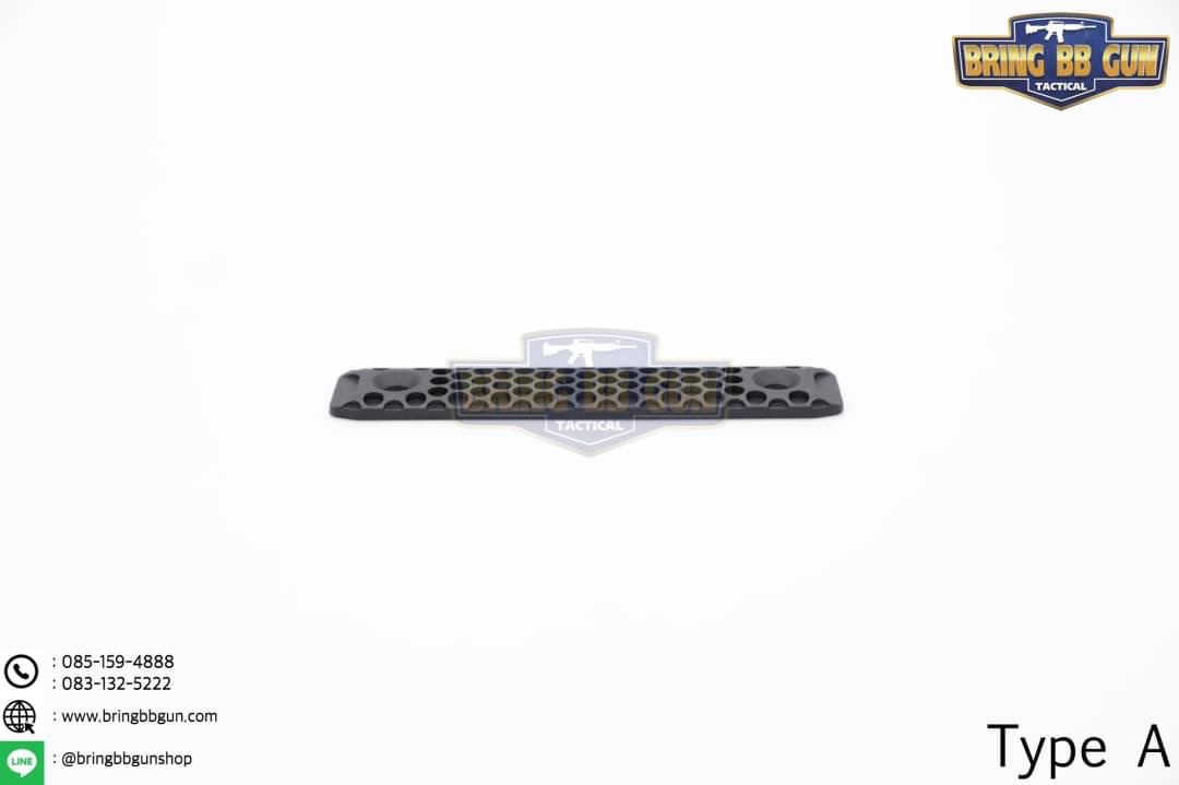 M-Lok Cover แบบพลาสติก (ใช้ได้กับชุดหน้าระบบราง M-Lok เท่านั้น)