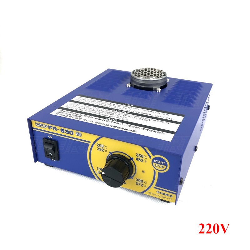 เครื่องอุ่นบอร์ด FR-830 | HFR830-05 | HAKKO FR-830 (220V) | พร้อมกล่องอุปกรณ์ | ของแท้100% | JAPAN