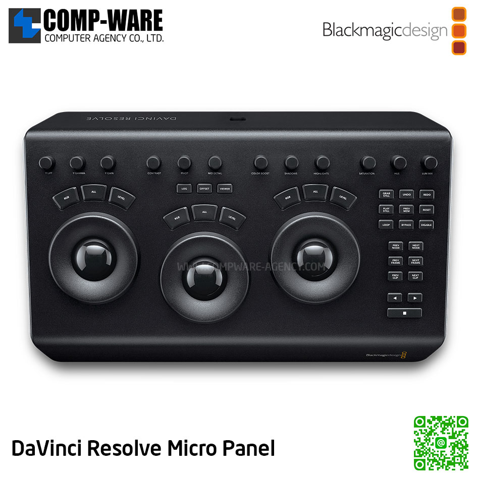 Blackmagic DaVinci Resolve Micro Panel ( Include DaVinci Resolve Studio activation key )