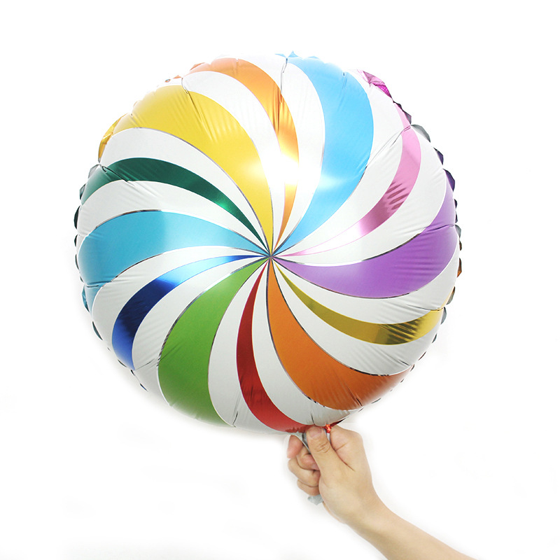 ลูกโป่งฟอยล์ lollipop 18” หลากสี