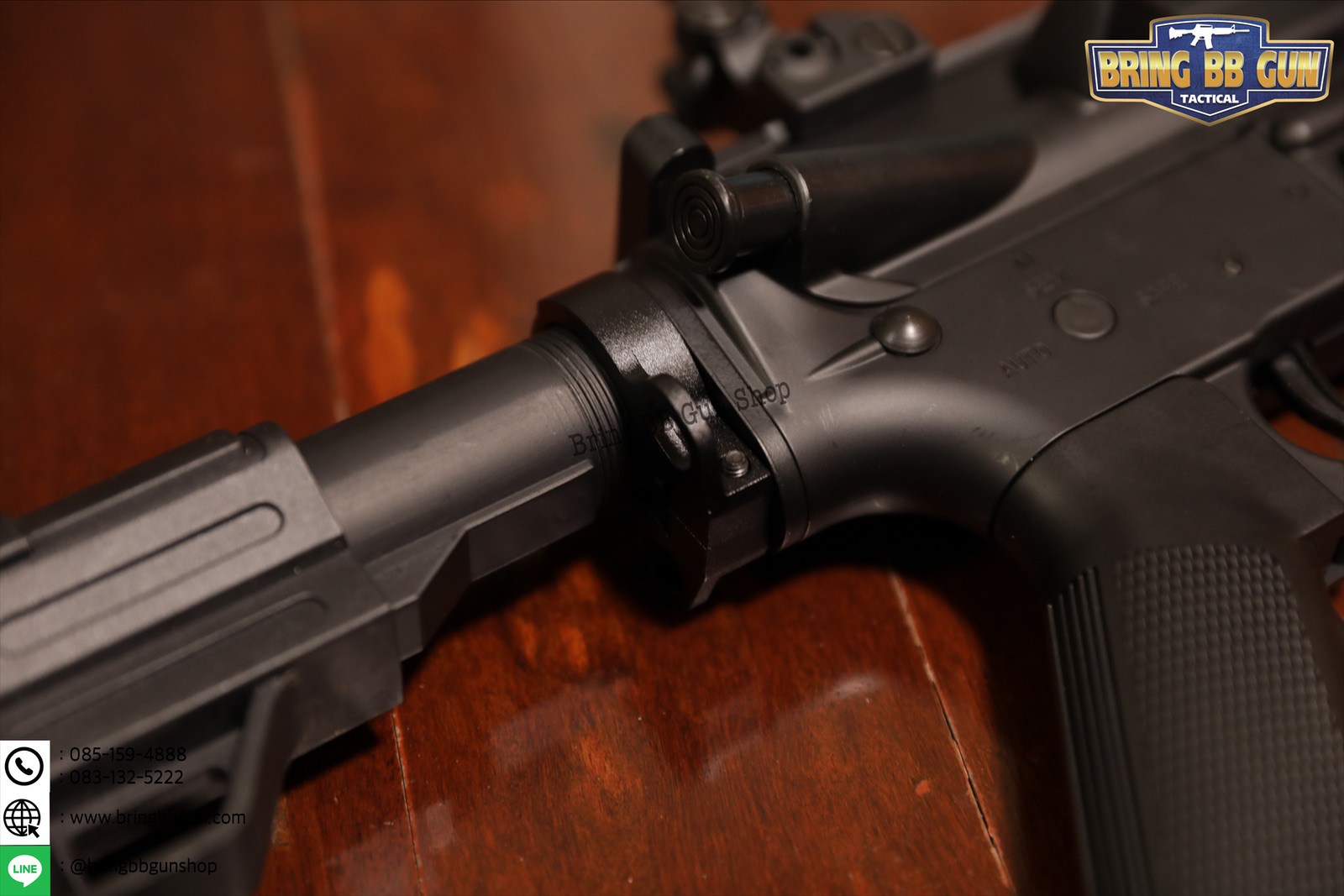 หูช้างครอบแหวนล็อคแกนพานท้าย (Dual Loop Sling Adapter)