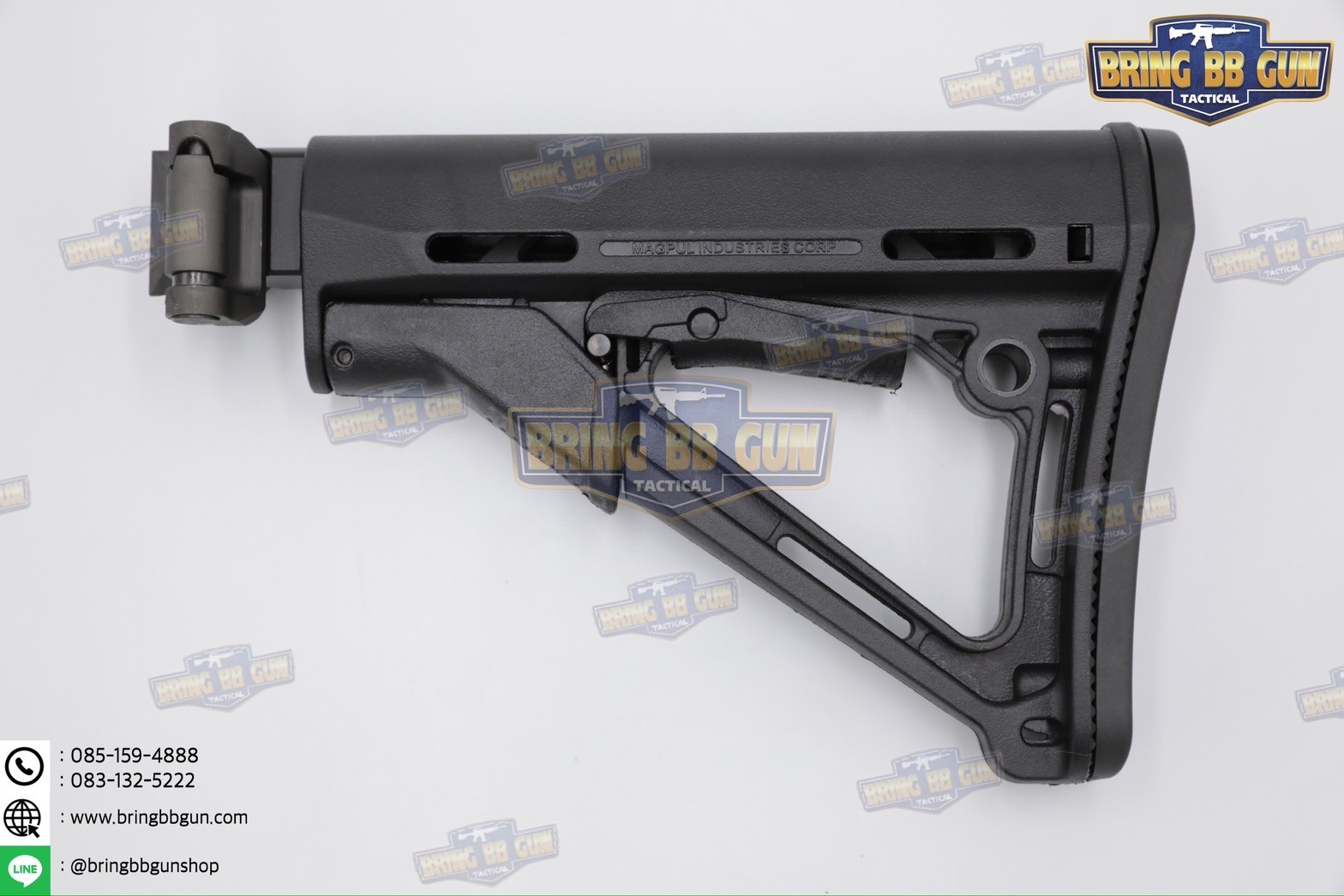 แกนพานท้ายพับได้ทรง JMAC สำหรับ Sig Sauer MPX/MCX รุ่น JMAC ST-6 Skeletonized Tube (Folding Adapter) (1913 Adapter) (JMAC) (MCX) (MPX) (1913)